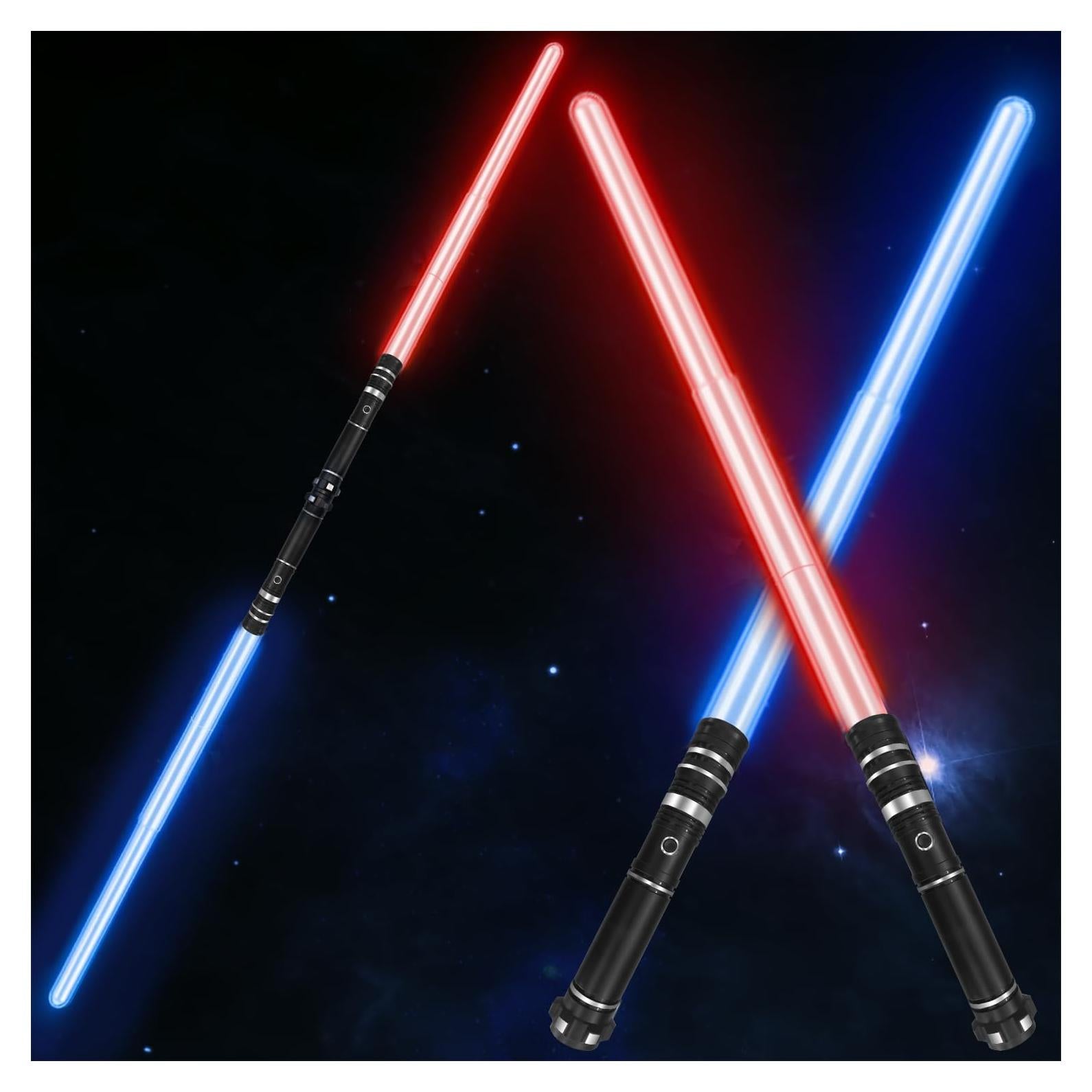 Sables de Luz Expandibles Beyondtrade 2 en 1 RGB 43-81 cm