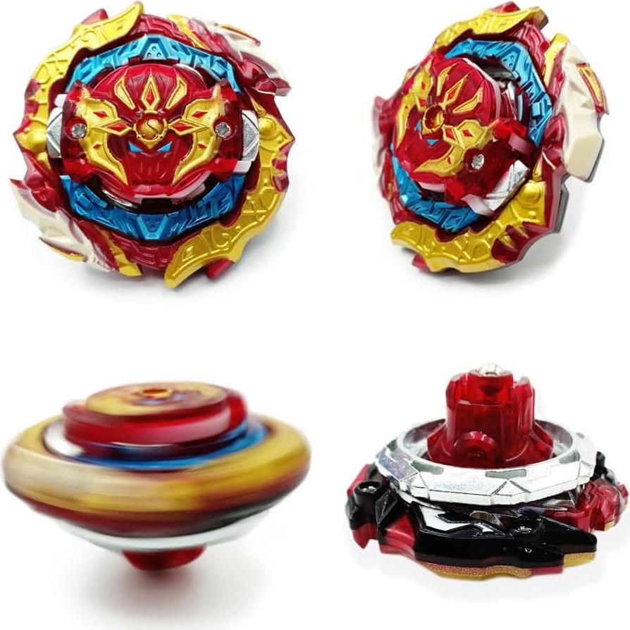Conjunto de Juguetes Bey Battling Top ASVEXKW 6 Tops 2 Lanzadores