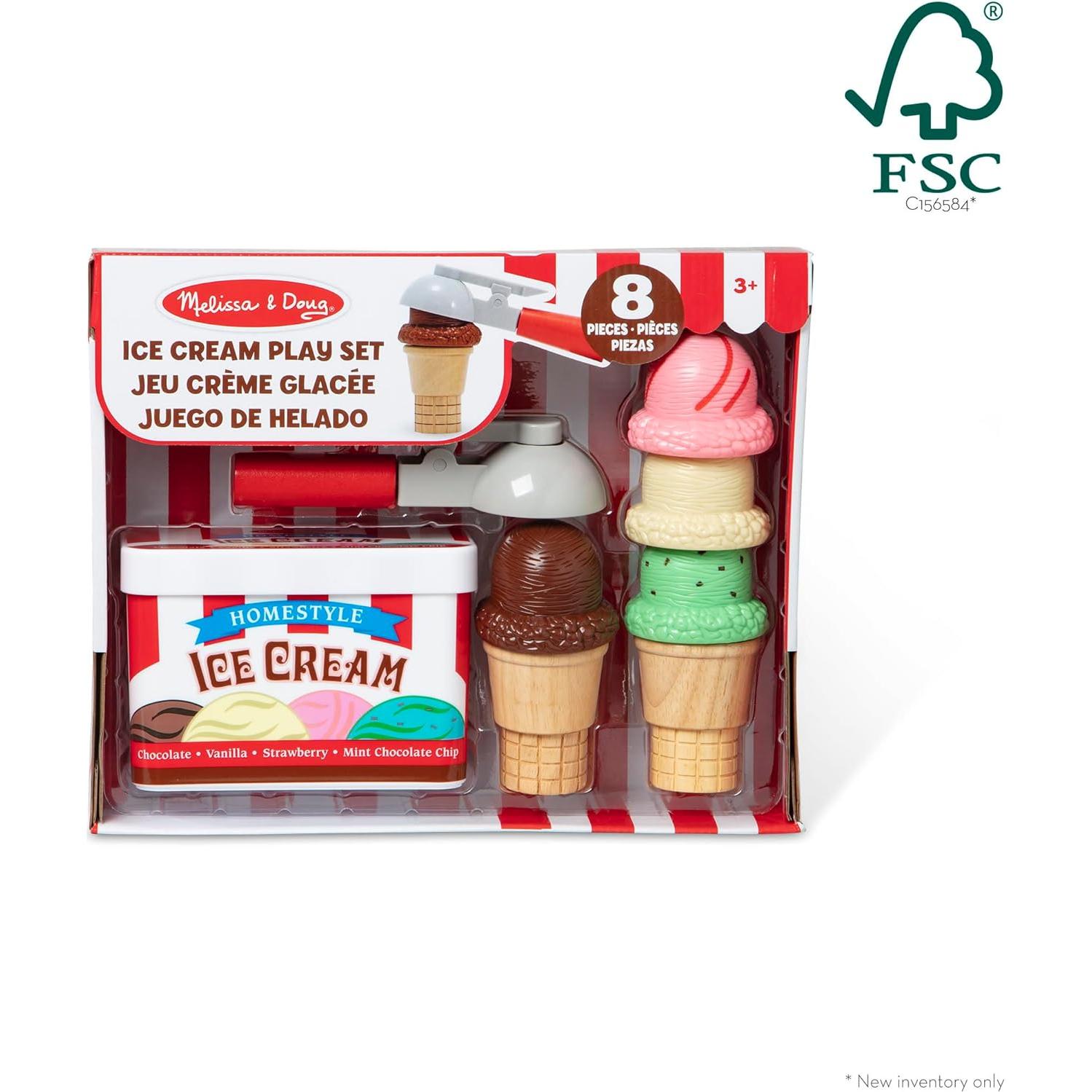 Set de Juego Magnético de Helado Melissa & Doug - 4 Sabores