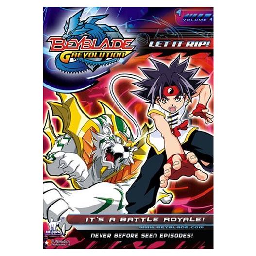 Beyblade G Revolution Vol. 4 DVD Animación Subtitulada
