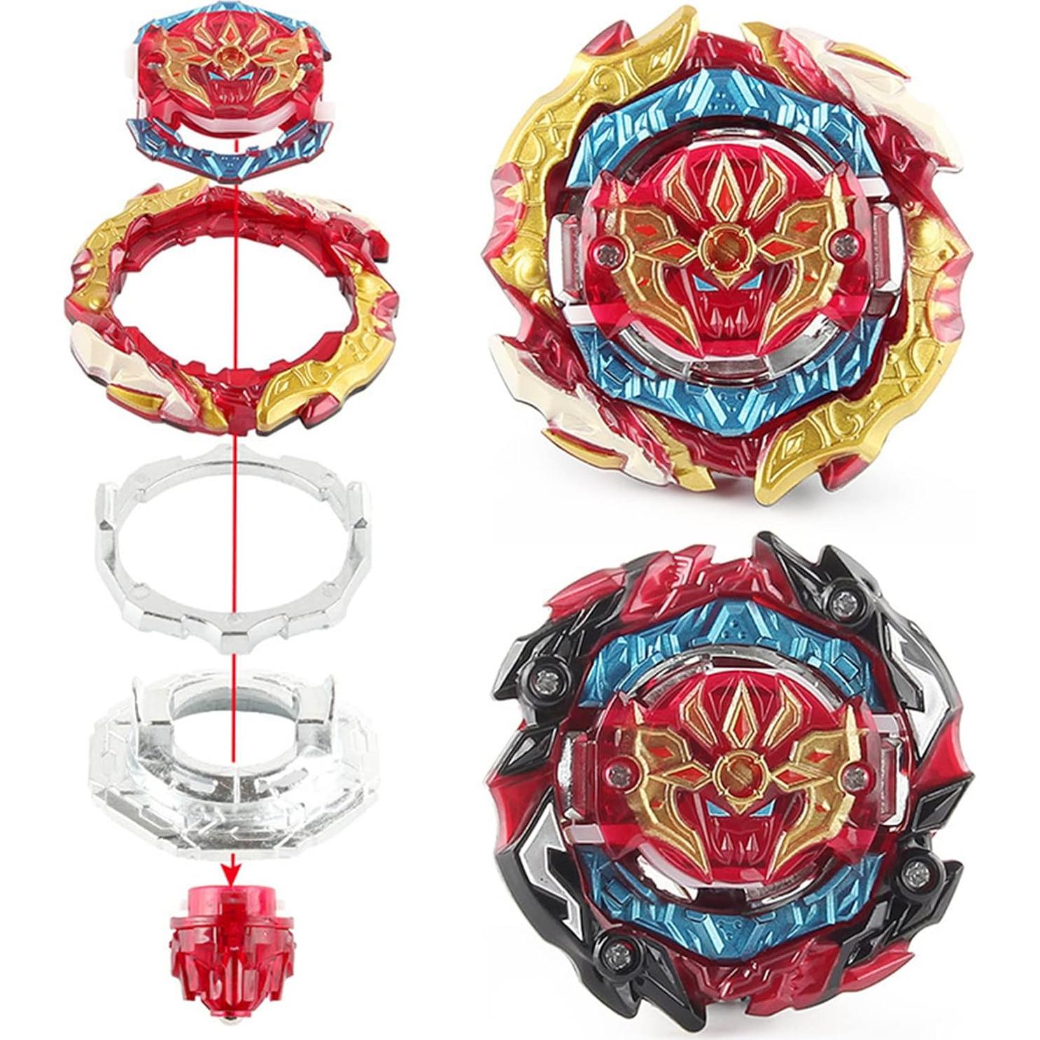 Conjunto Bey Battling Top VERSIÓN METÁLICA B-188 Juguete 6+