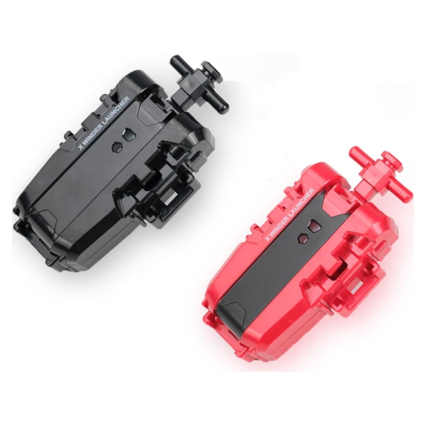 Paquete de 2 Lanzadores Bey X AIBREAY Rojo y Negro