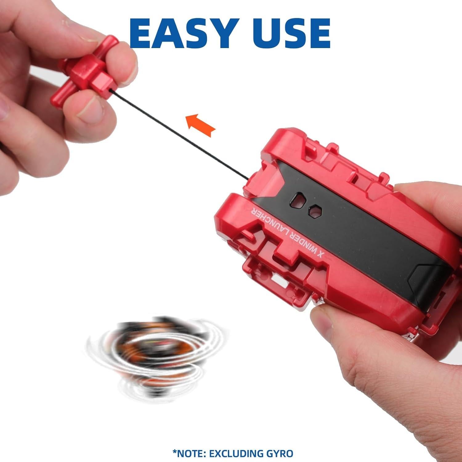 Paquete de 2 Lanzadores Bey X AIBREAY Rojo y Negro