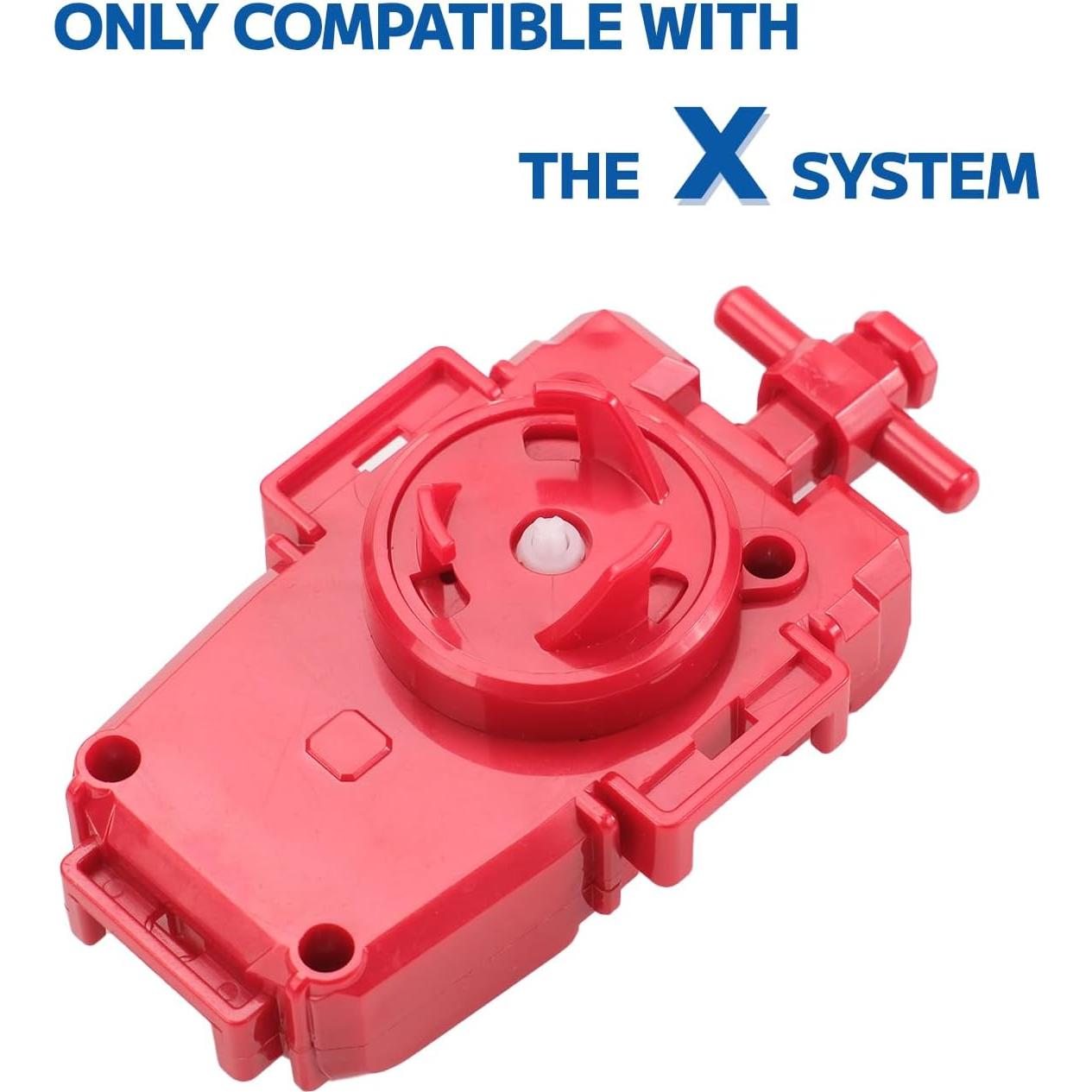 Paquete de 2 Lanzadores Bey X AIBREAY Rojo y Negro