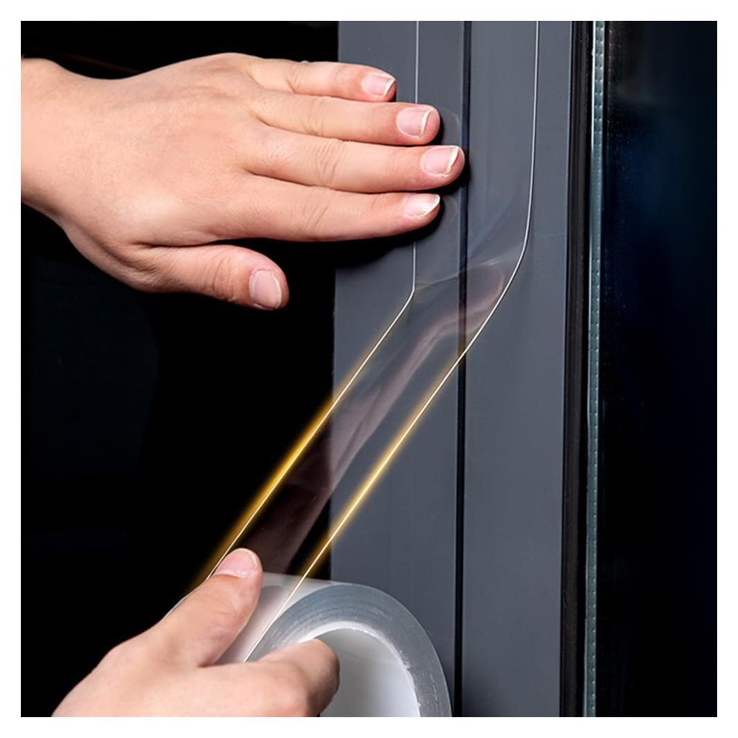 Cinta de Sellado de Ventanas Noabaco 5.08 cm x 10.06 m Transparente