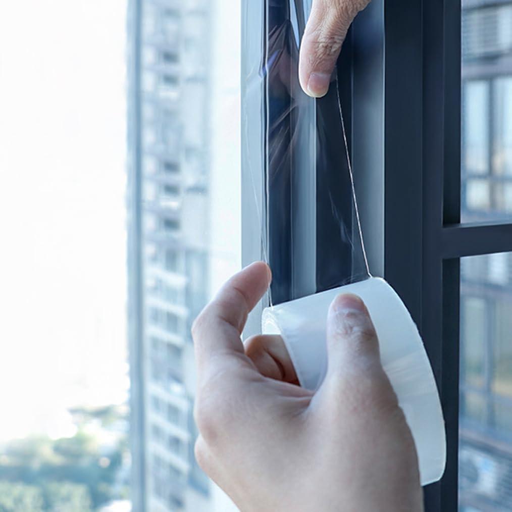 Cinta de Sellado de Ventanas Noabaco 5.08 cm x 10.06 m Transparente