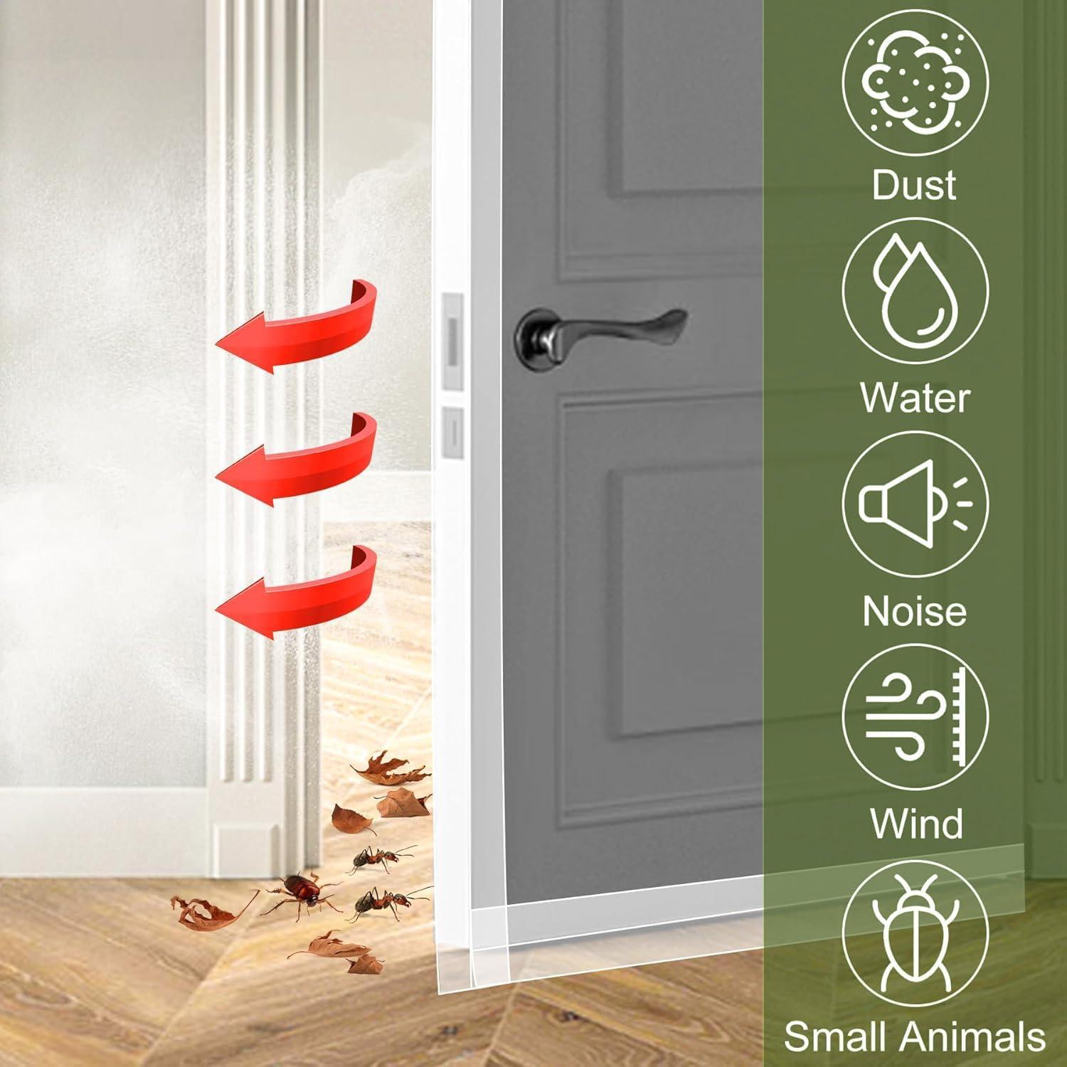 Tira de Sellado de Silicona DINGLIAN 3.05M Transparente