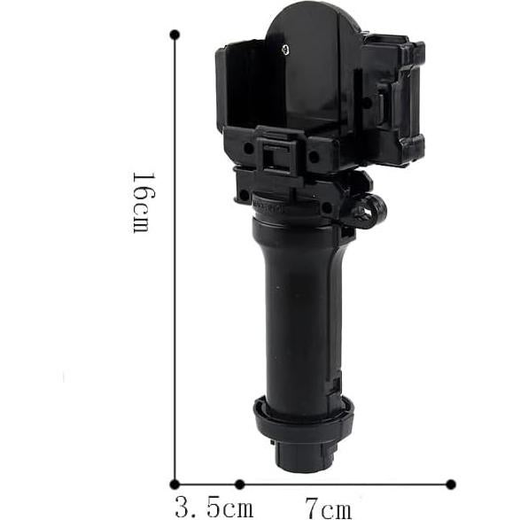 Juego de Lanzador de Peonzas Metal Fusion STJOYOPY Set 4D