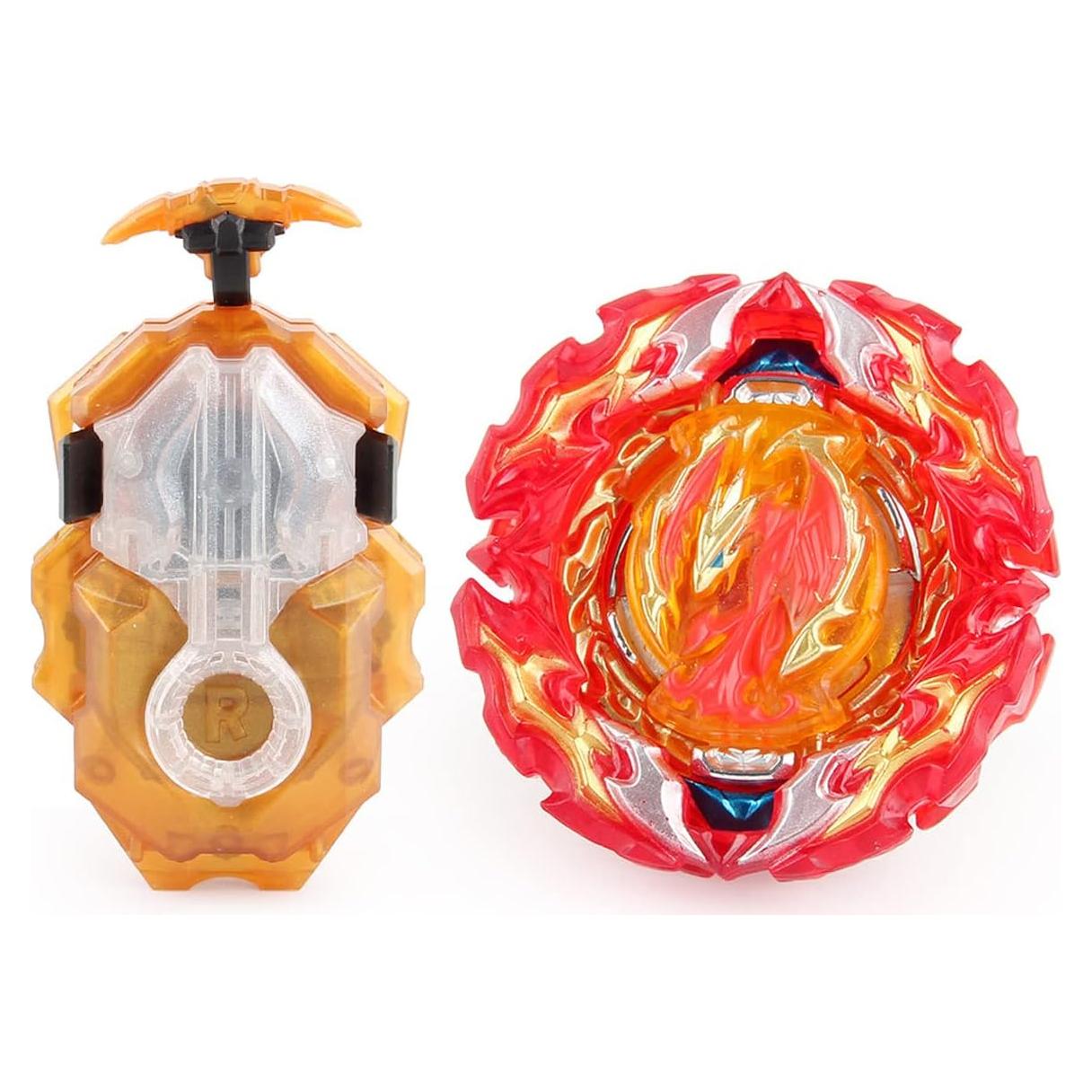 Trompo de Batalla EssTe B-191 Prominence Phoenix con Lanzador