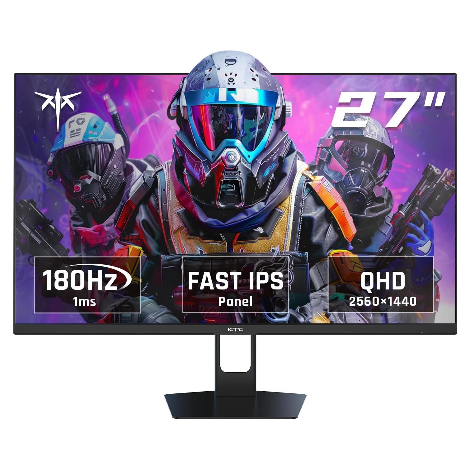 Monitor Gamer KTC H27T22S 27" QHD 180Hz 1ms IPS