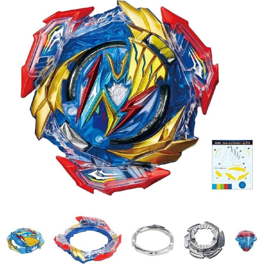 Lanzador de Cuerda Bey Burst Konikiwa B-193 Azul DB