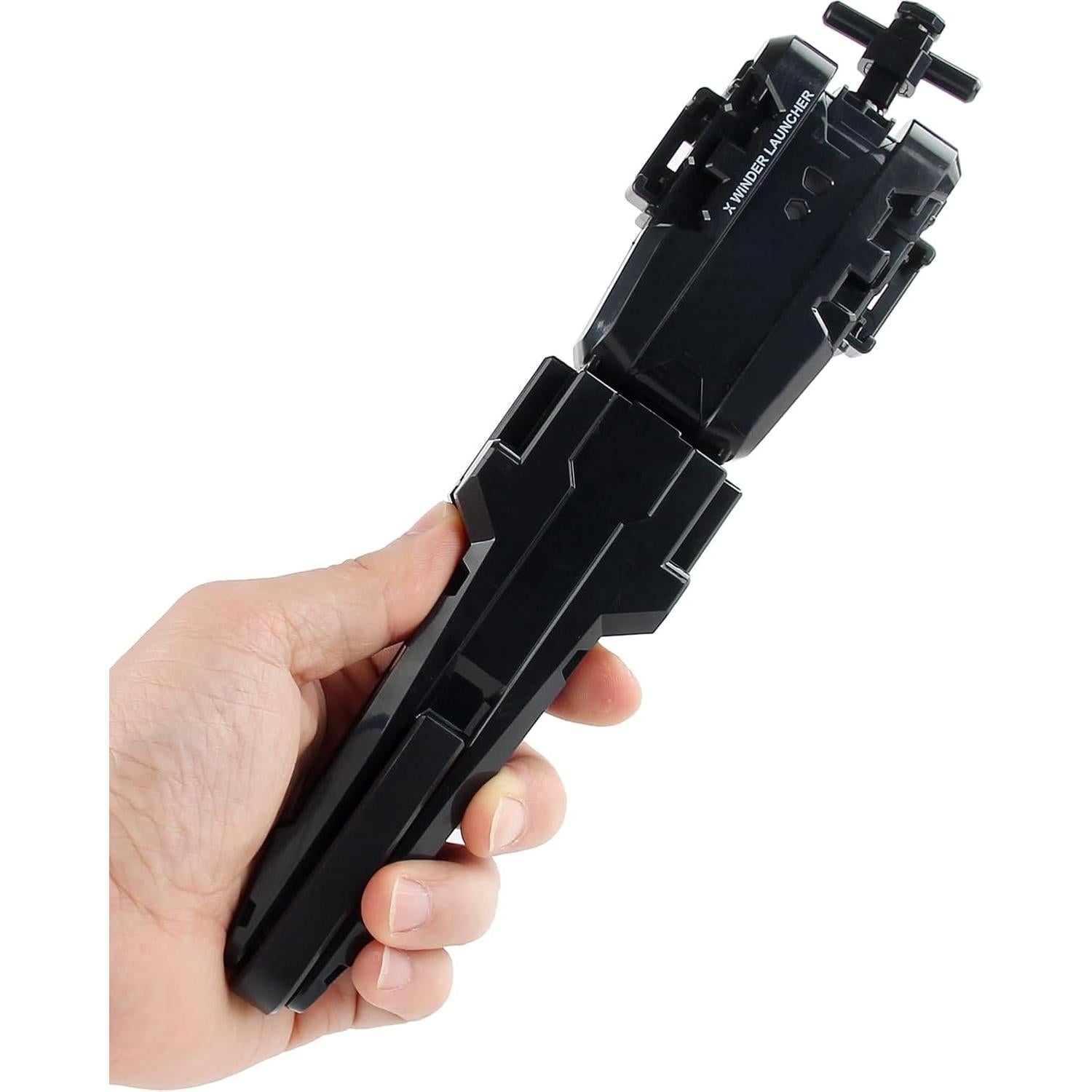 Lanzador Bey Blade Burst Desamvap BX Negro con Agarre