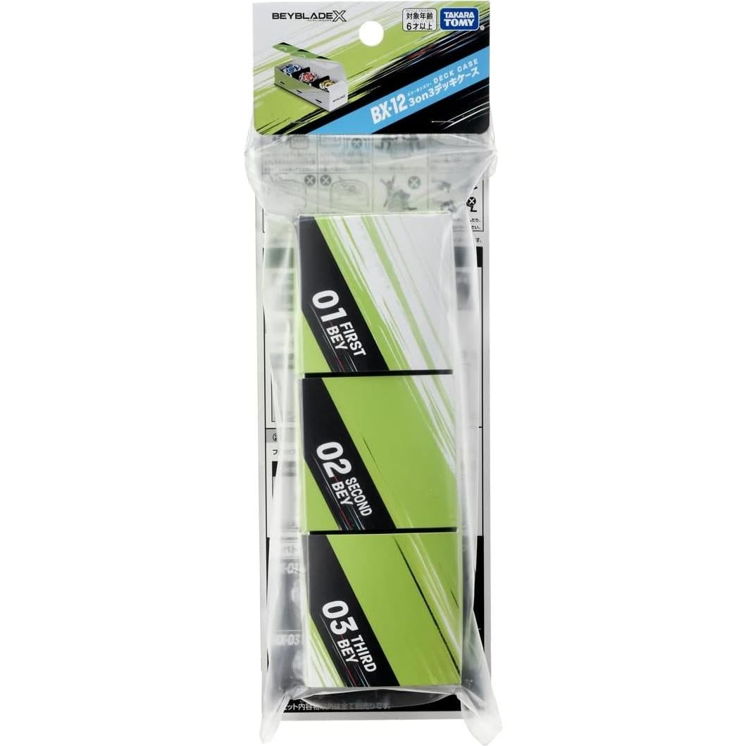 Takara Tomy Beyblade X BX-12 3on3 Deck Case