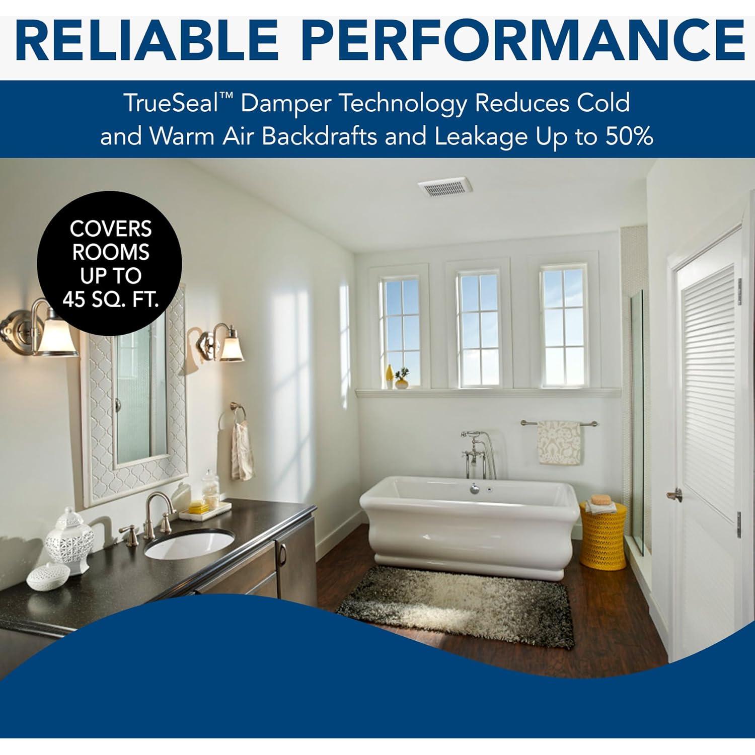 Ventilador de Escape para Baño Broan-NuTone AE50 50 CFM