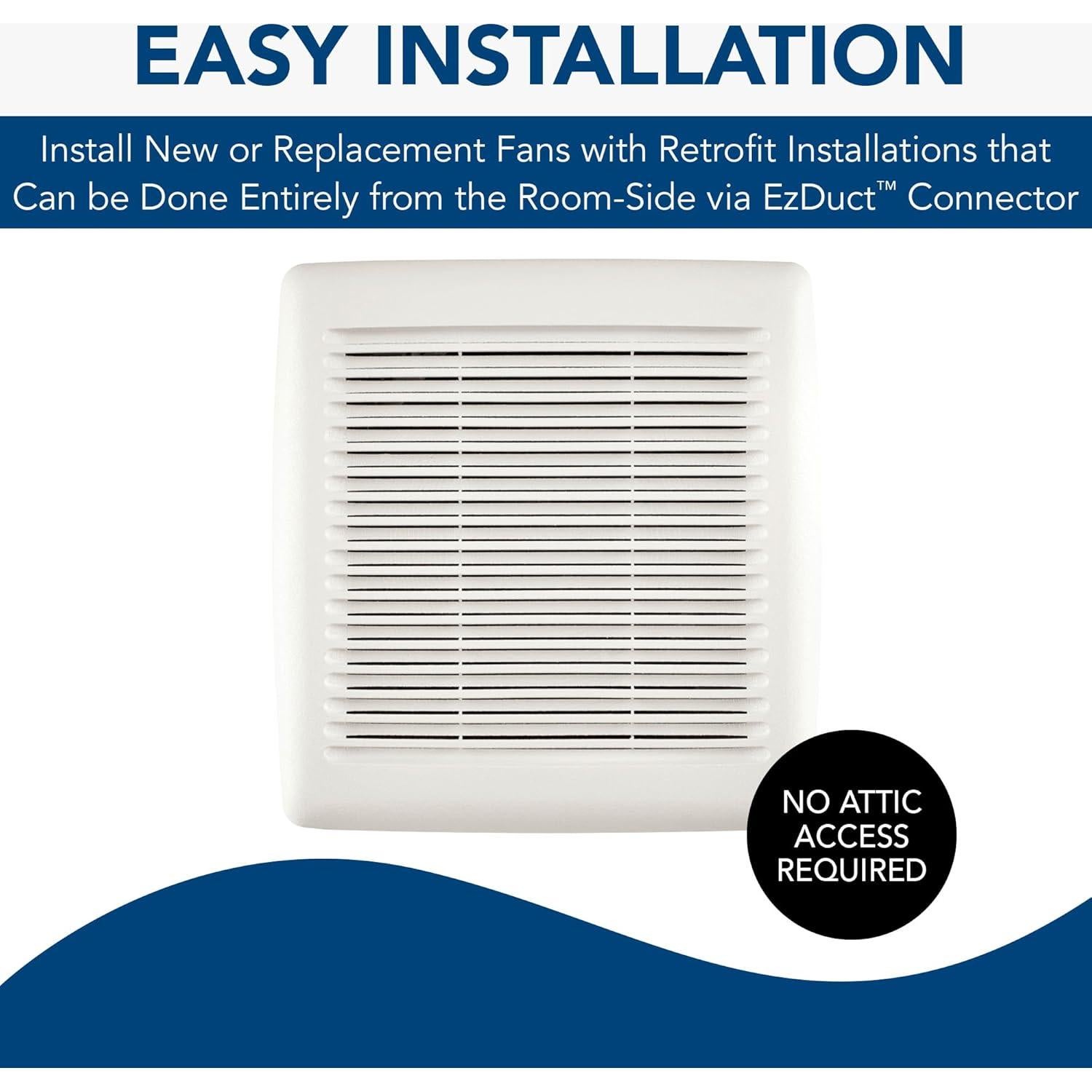 Ventilador de Escape para Baño Broan-NuTone AE50 50 CFM