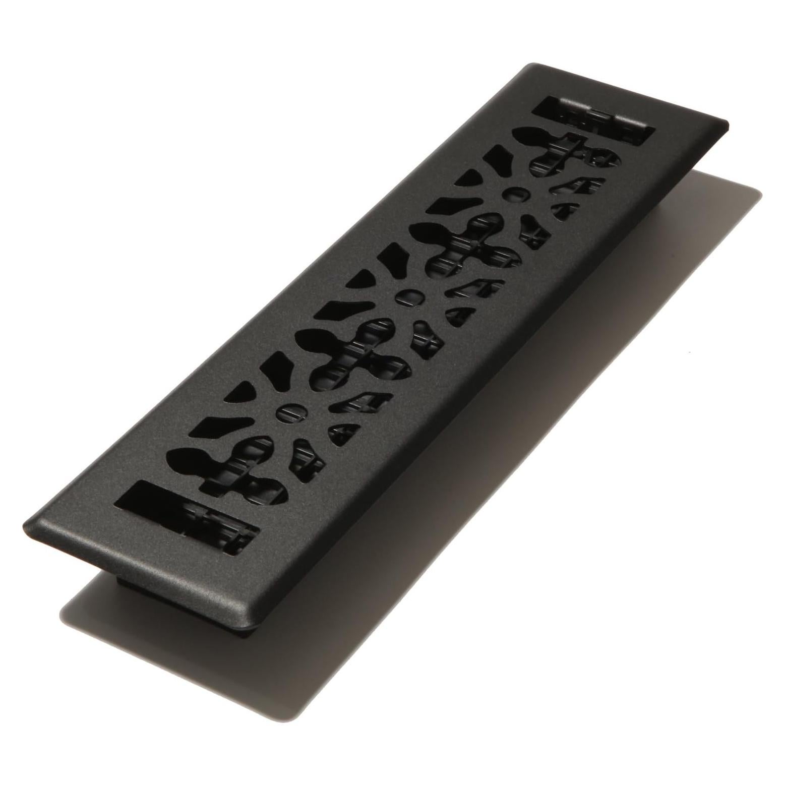 Rejilla de Piso Decor Grates AGH212-BLK, 5x30 cm, Negro Texturizado