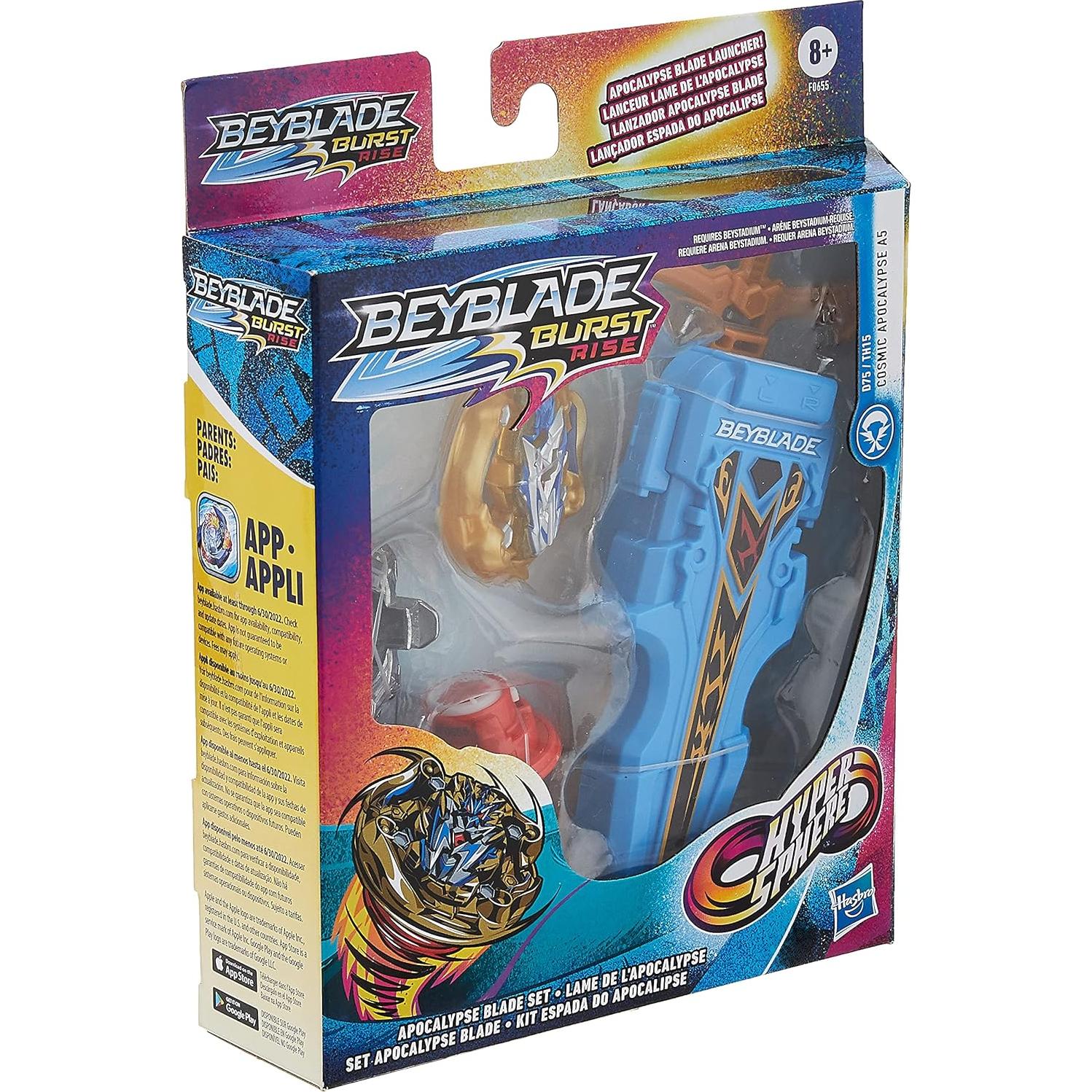 Conjunto Espada Apocalipsis Beyblade Burst Hypersphere