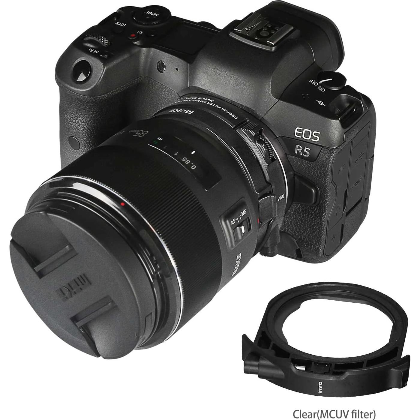 Adaptador Meike MK-EFTR-C para Canon EF a EOS R con Filtro ND y UV