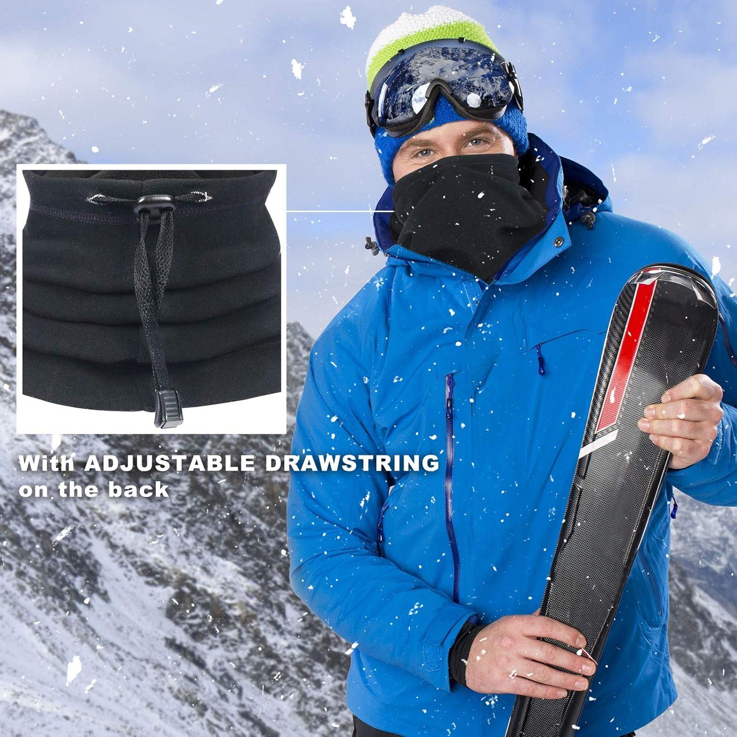 Bufanda Calentadora de Cuello Obacle con Máscara Facial Ajustable