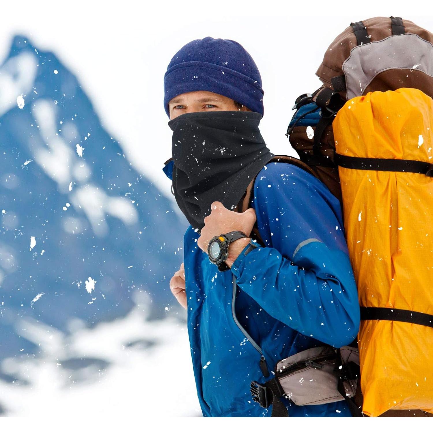 Bufanda Calentadora de Cuello Obacle con Máscara Facial Ajustable