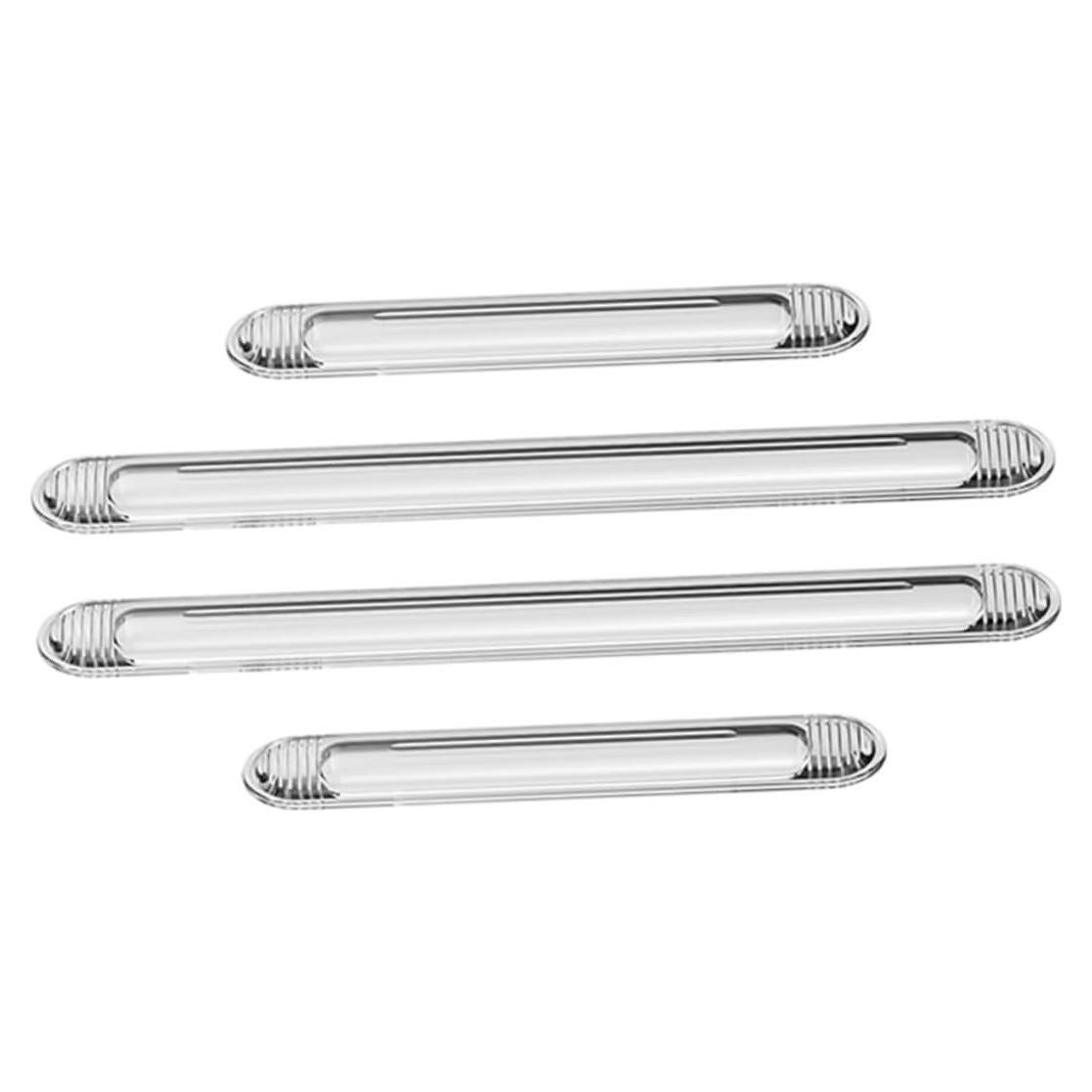 Tiras de Protector de Parachoques FUNOMOCYA 4 Piezas Silicona