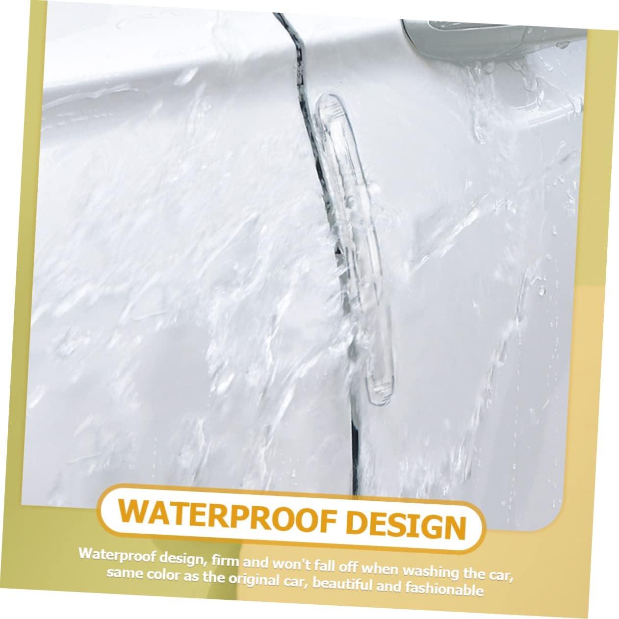 Tiras de Protector de Parachoques FUNOMOCYA 4 Piezas Silicona