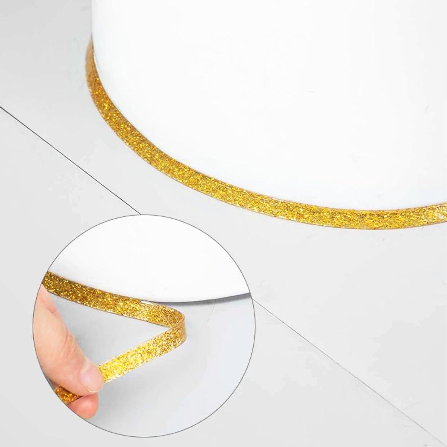 Moldura de Techo Autoadhesiva Dorada WSIWZAI 12.5x12.5cm