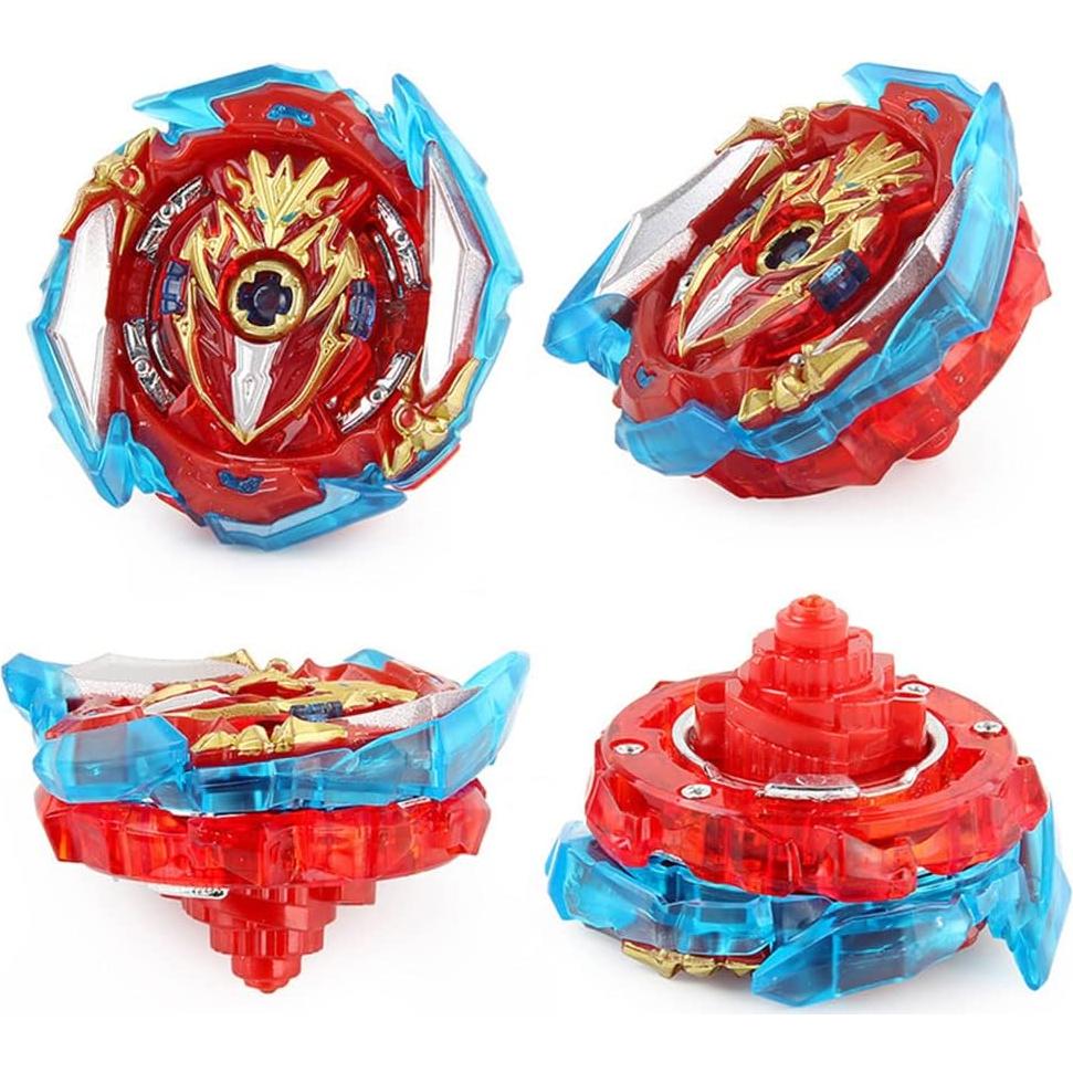 Conjunto Lanzador de Cuerda Bey Burst Konikiwa B-173 - Rojo