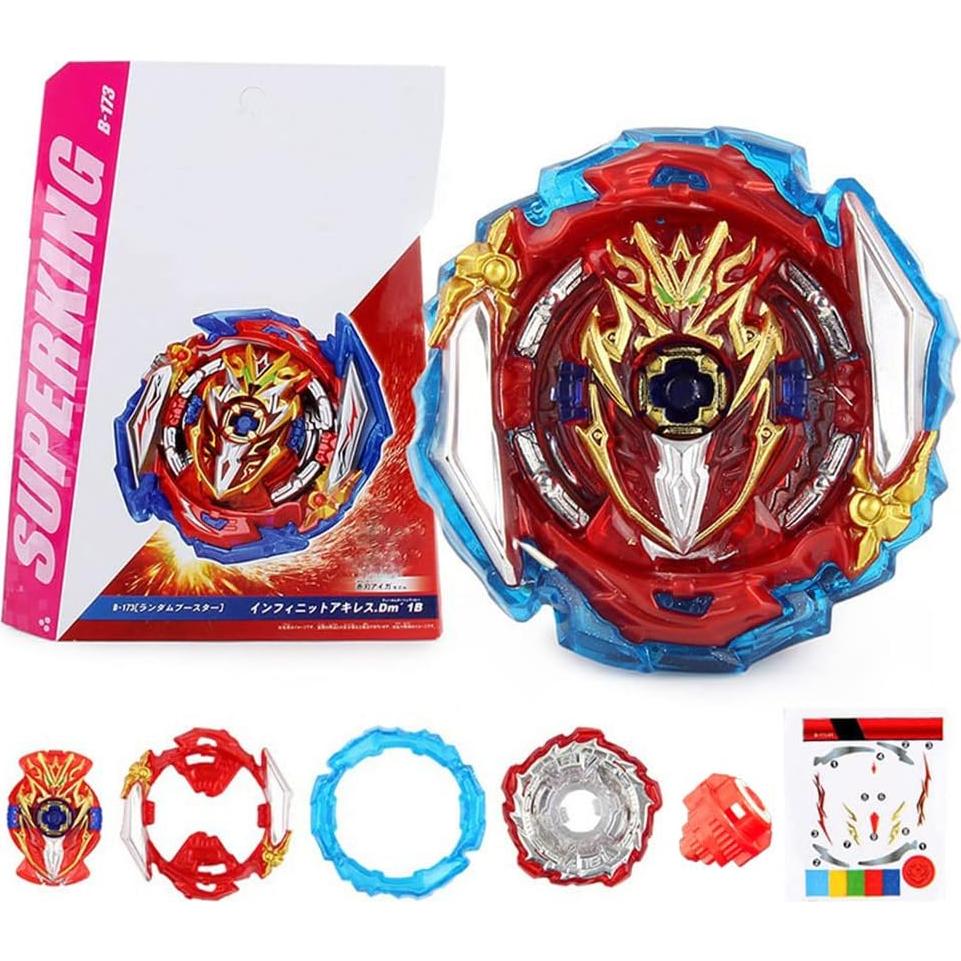 Conjunto Lanzador de Cuerda Bey Burst Konikiwa B-173 - Rojo