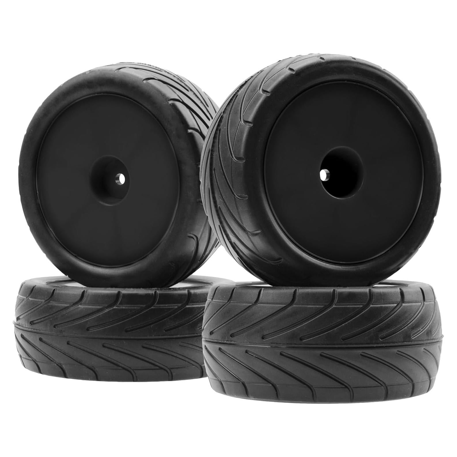 Paquete de 4 llantas de goma ShareGoo 85mm para buggy 1/10