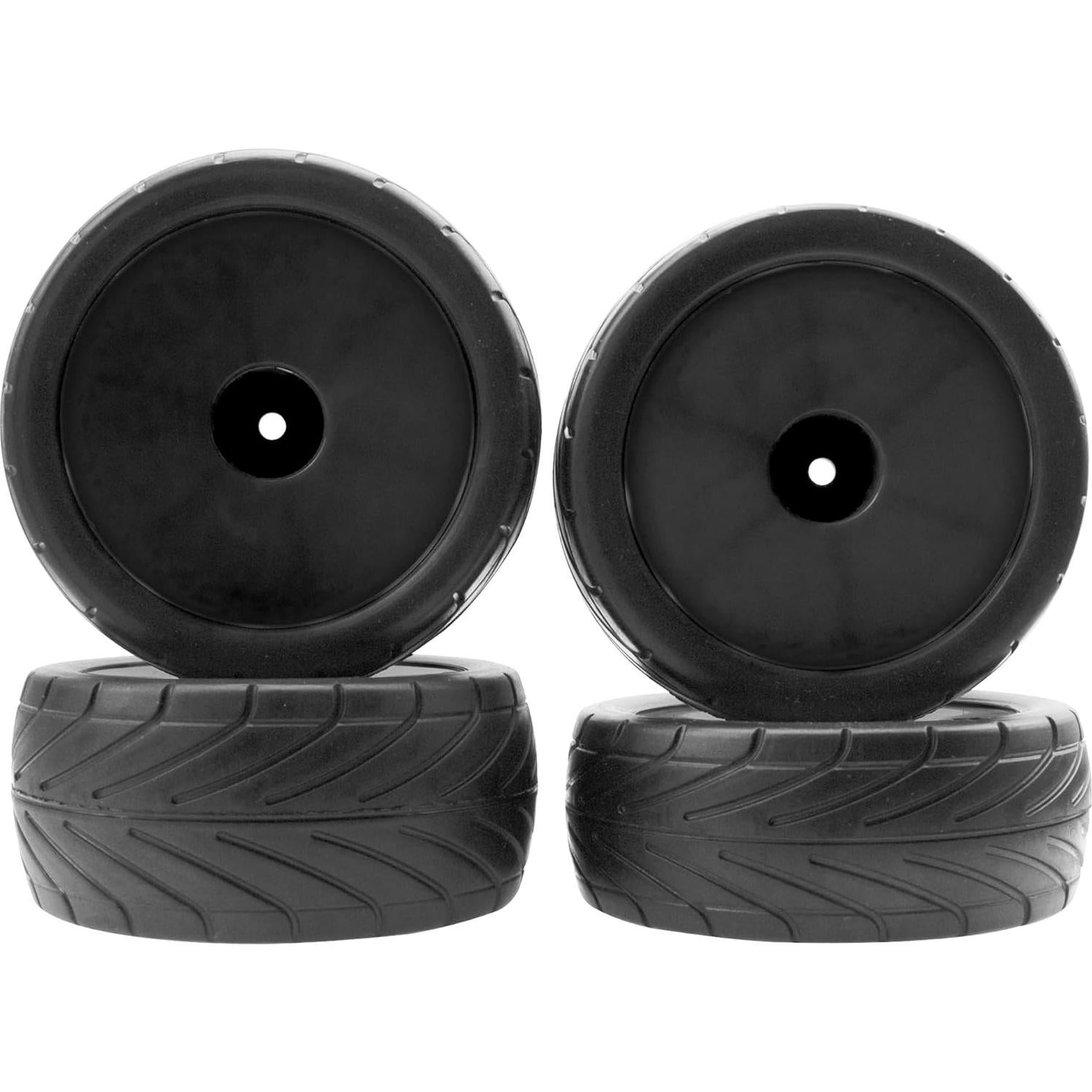 Paquete de 4 llantas de goma ShareGoo 85mm para buggy 1/10