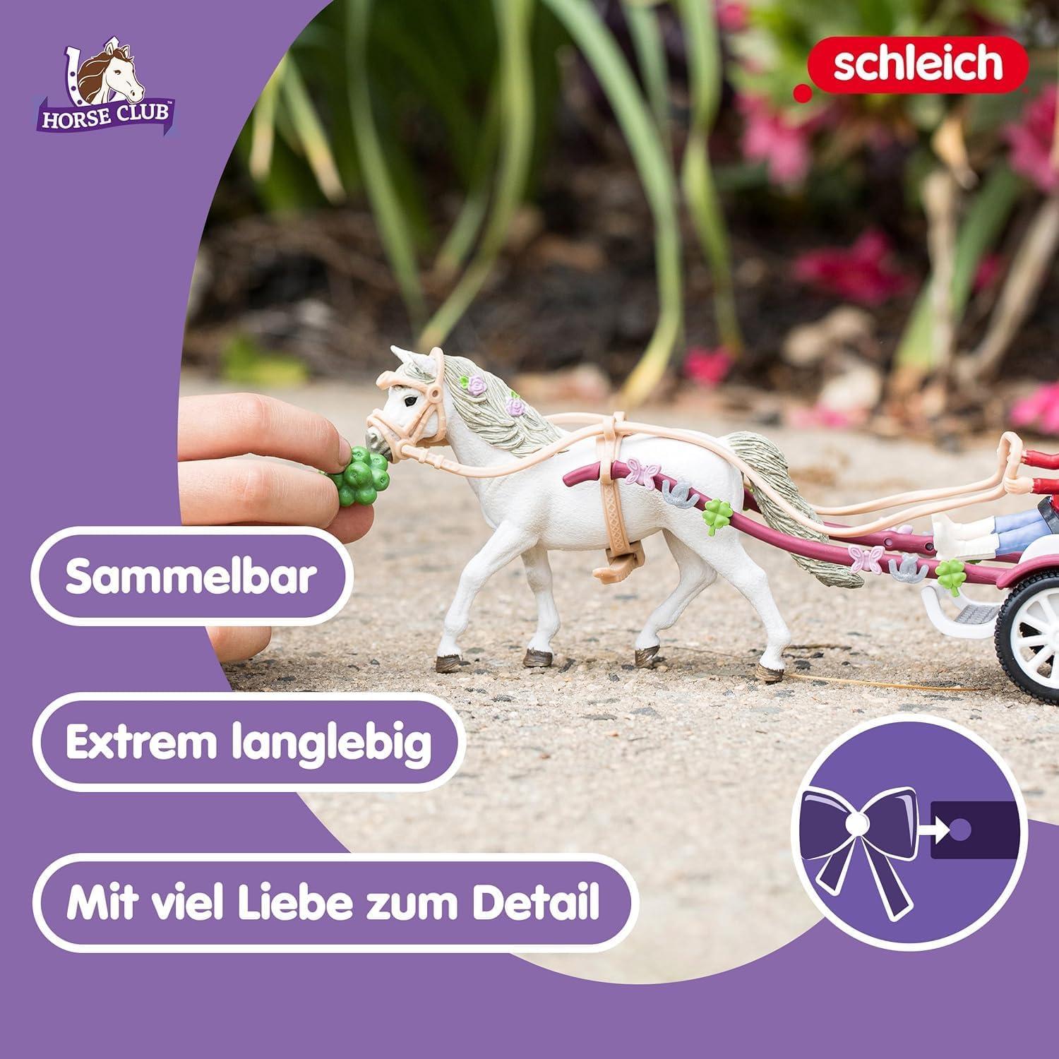 Set de Juego Schleich Paseo en Carroza con Picnic 38 Pzs