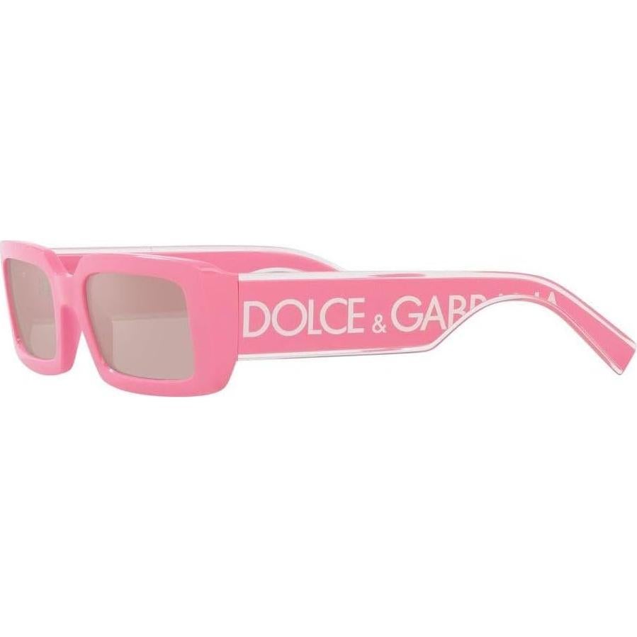 Gafas de sol rectangulares Dolce & Gabbana para mujer - Rosa