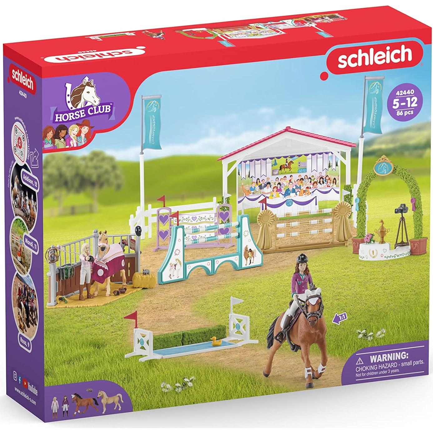 Juego Schleich Club de Caballos 36 Piezas para Niños 5-12 Años