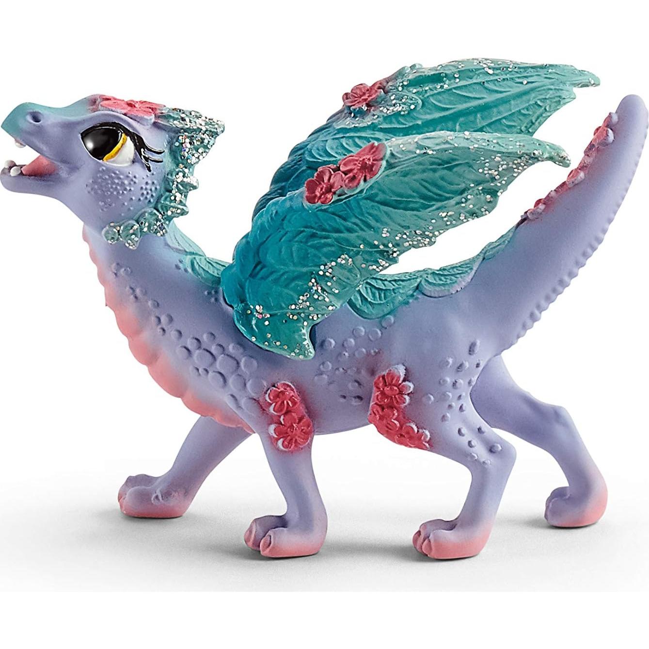 Schleich Dragón de Flor y Bebé - Set de 2 Figuras 70592