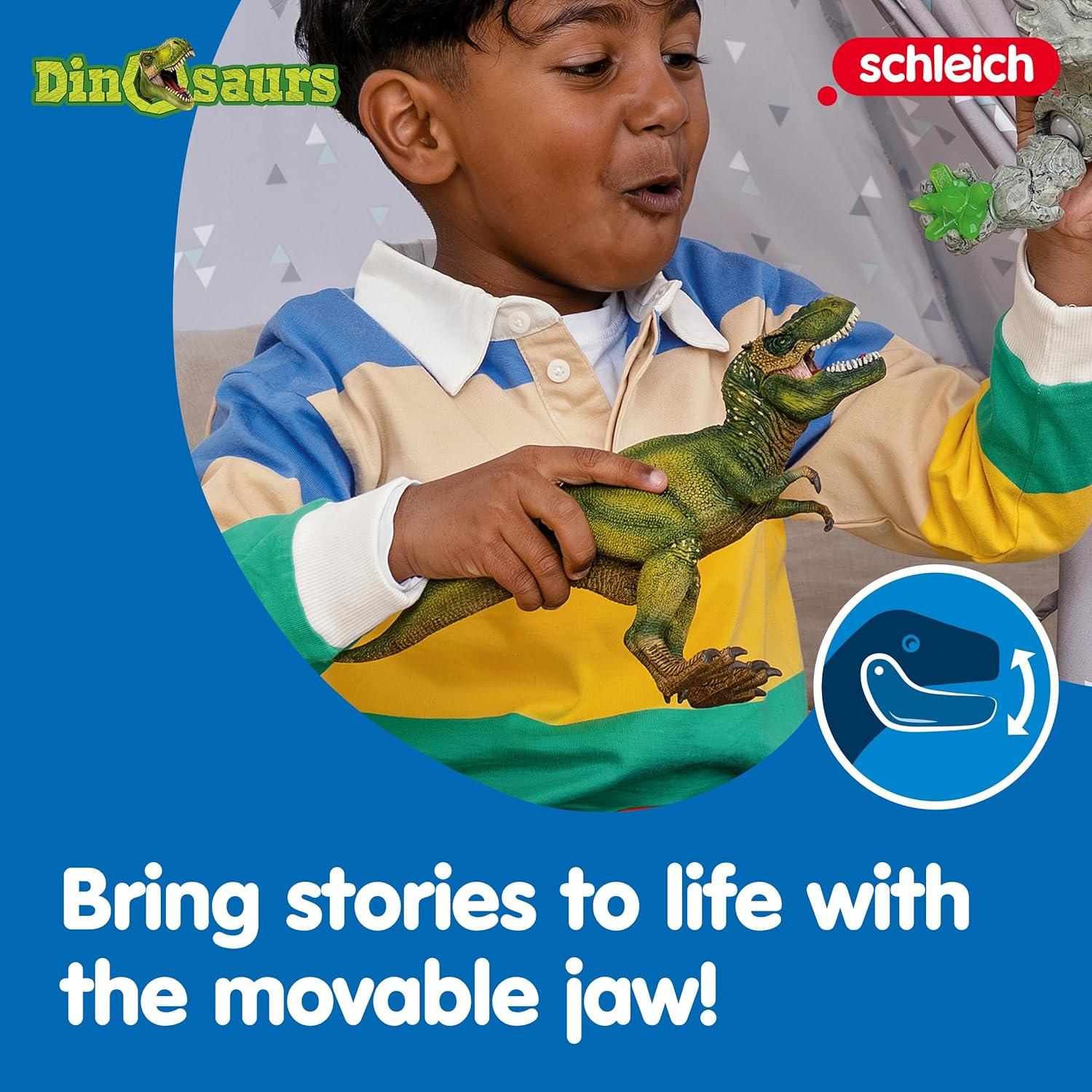 Figura de T-Rex Schleich 27.94 cm con Mandíbula Móvil