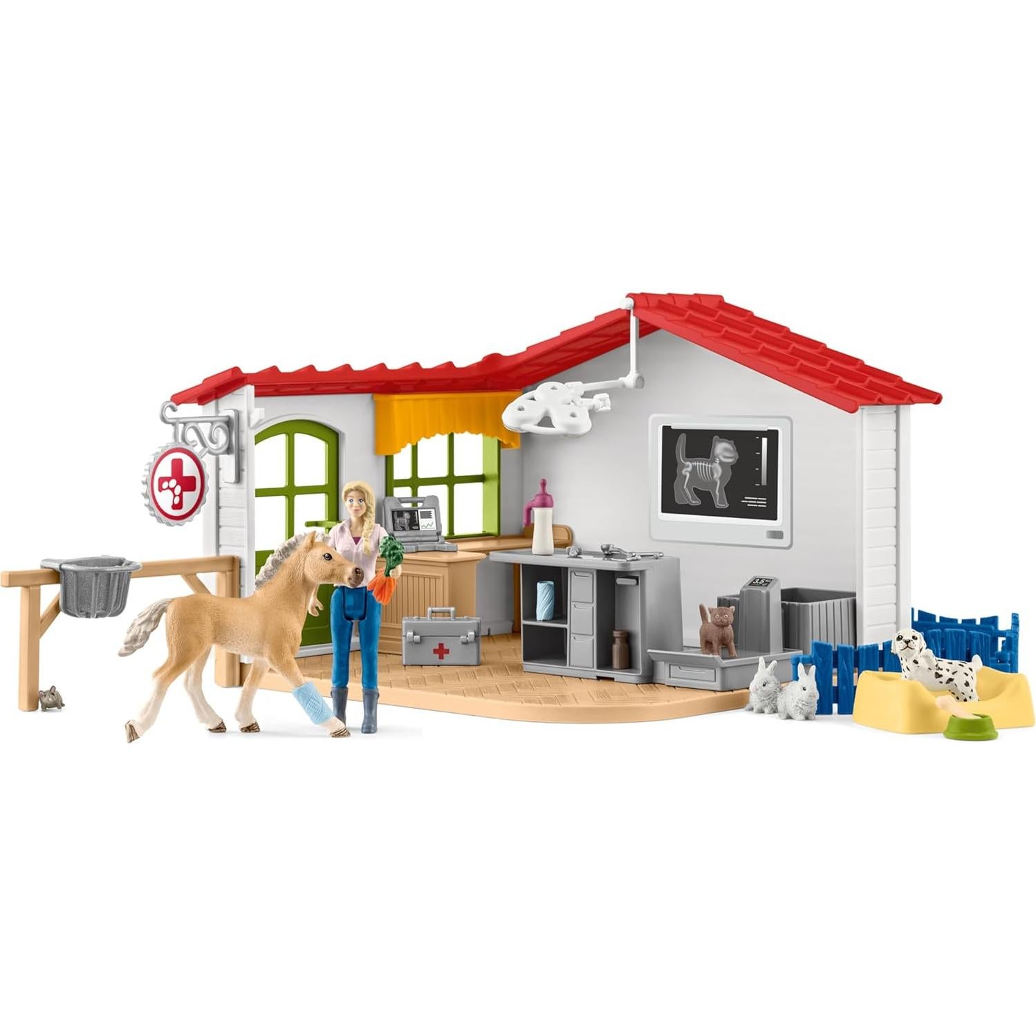 Schleich Veterinario - Set de 43 Piezas para Niños