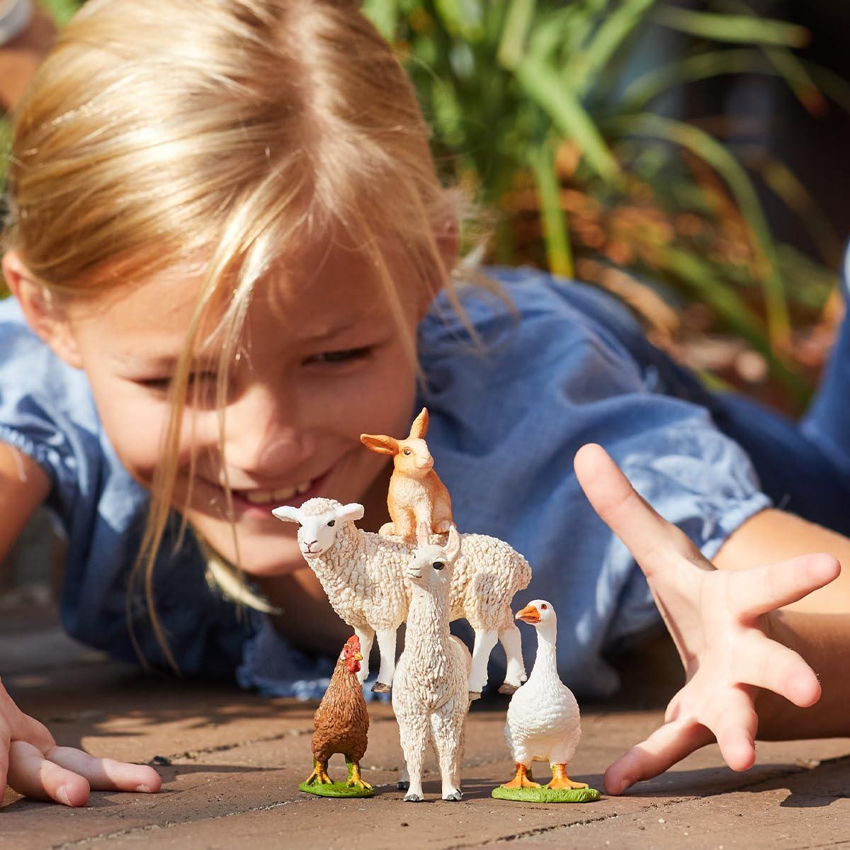 Juego de Animales de Granja Schleich 5 Piezas para Niños