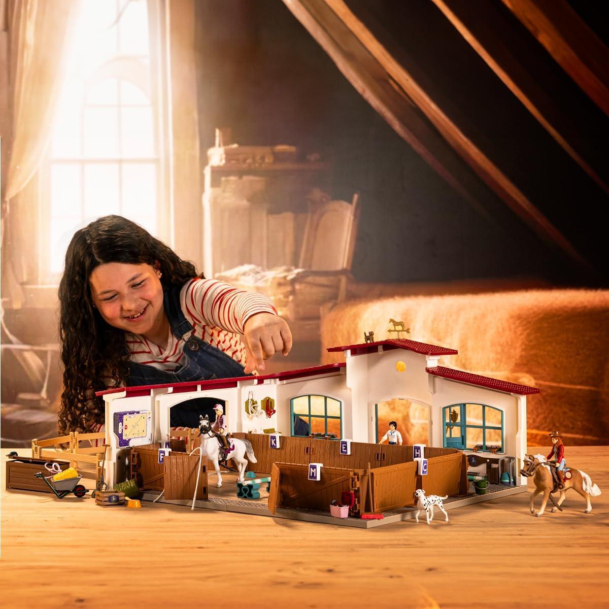 Set de Juego Caballos Schleich Arena Peppertree 179 Piezas