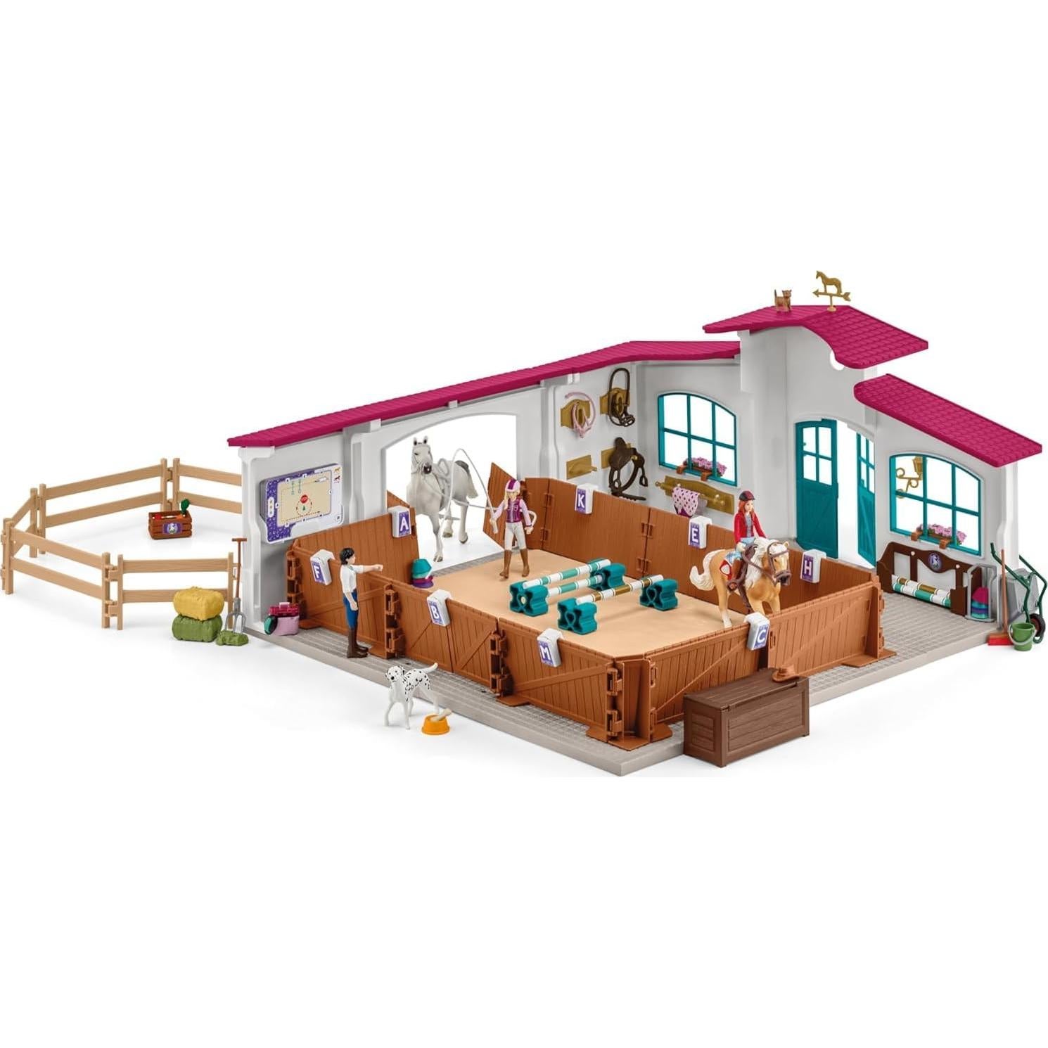 Set de Juego Caballos Schleich Arena Peppertree 179 Piezas