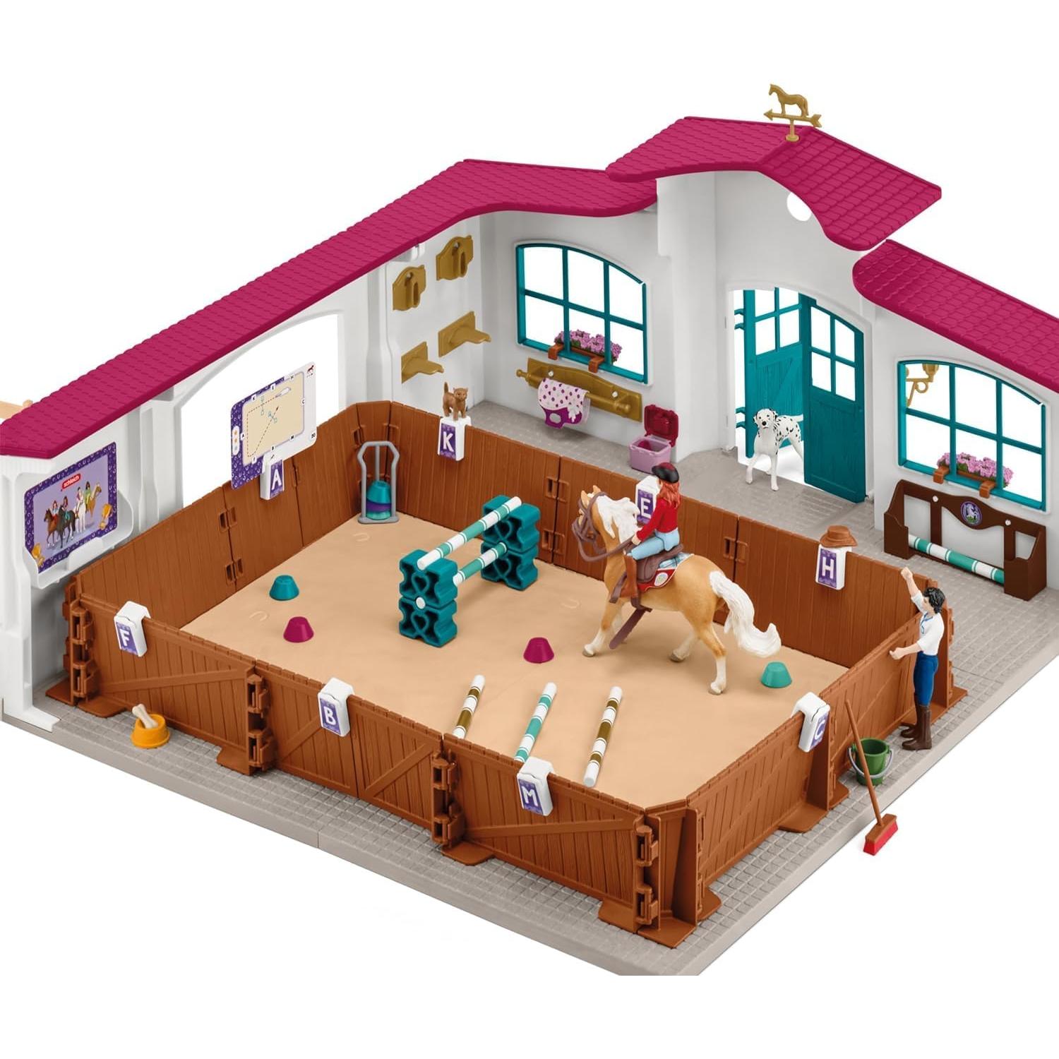 Set de Juego Caballos Schleich Arena Peppertree 179 Piezas