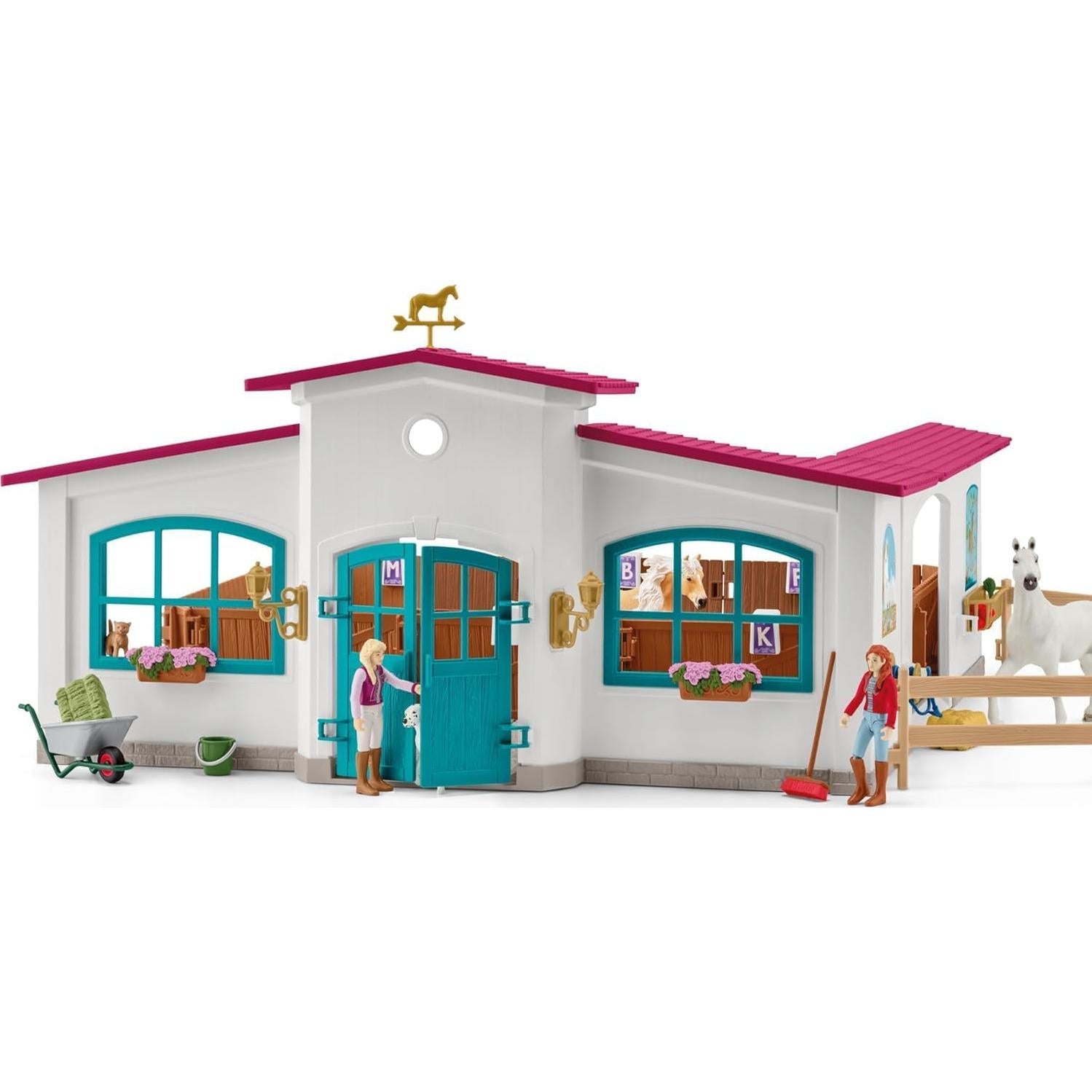 Set de Juego Caballos Schleich Arena Peppertree 179 Piezas