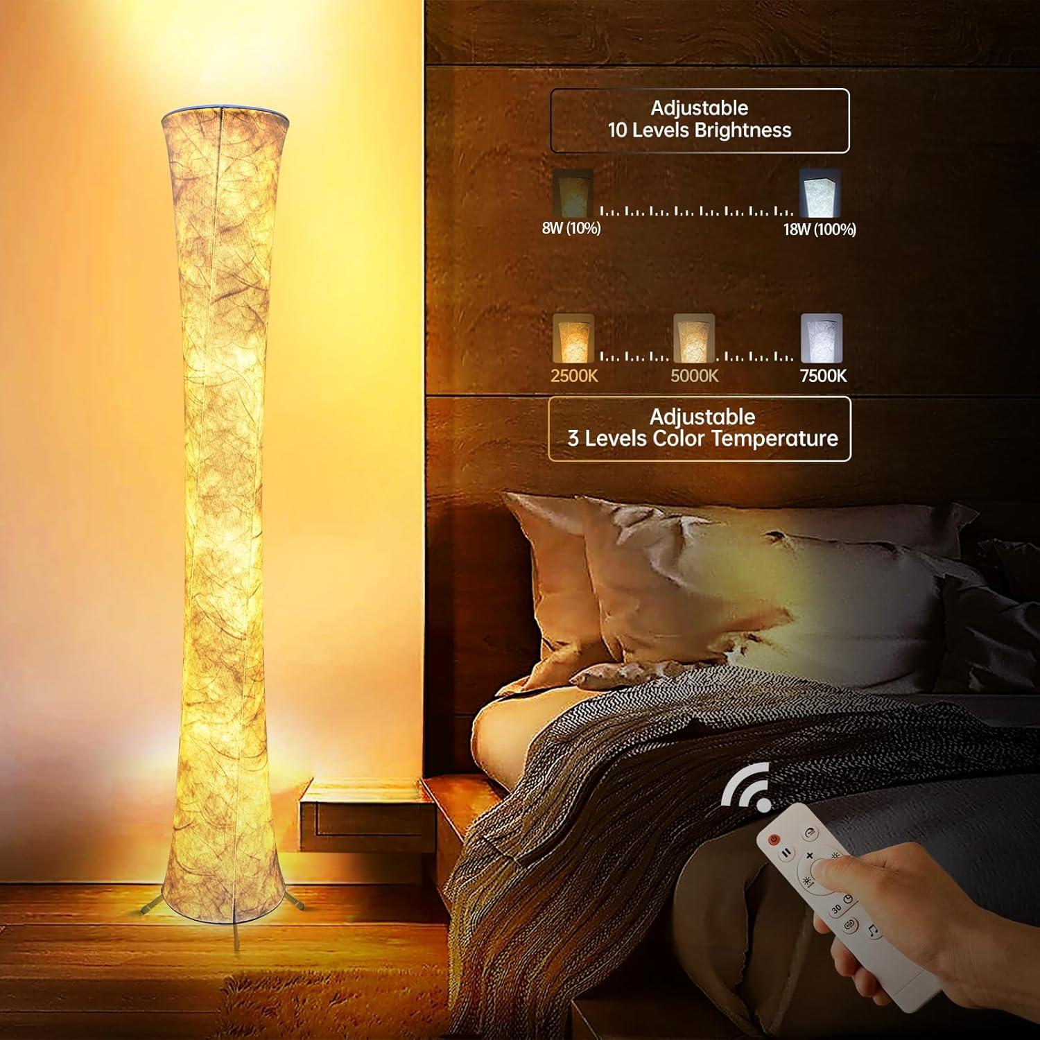 Lámpara de Pie Inteligente LED RGB 158 cm Yinghuochong