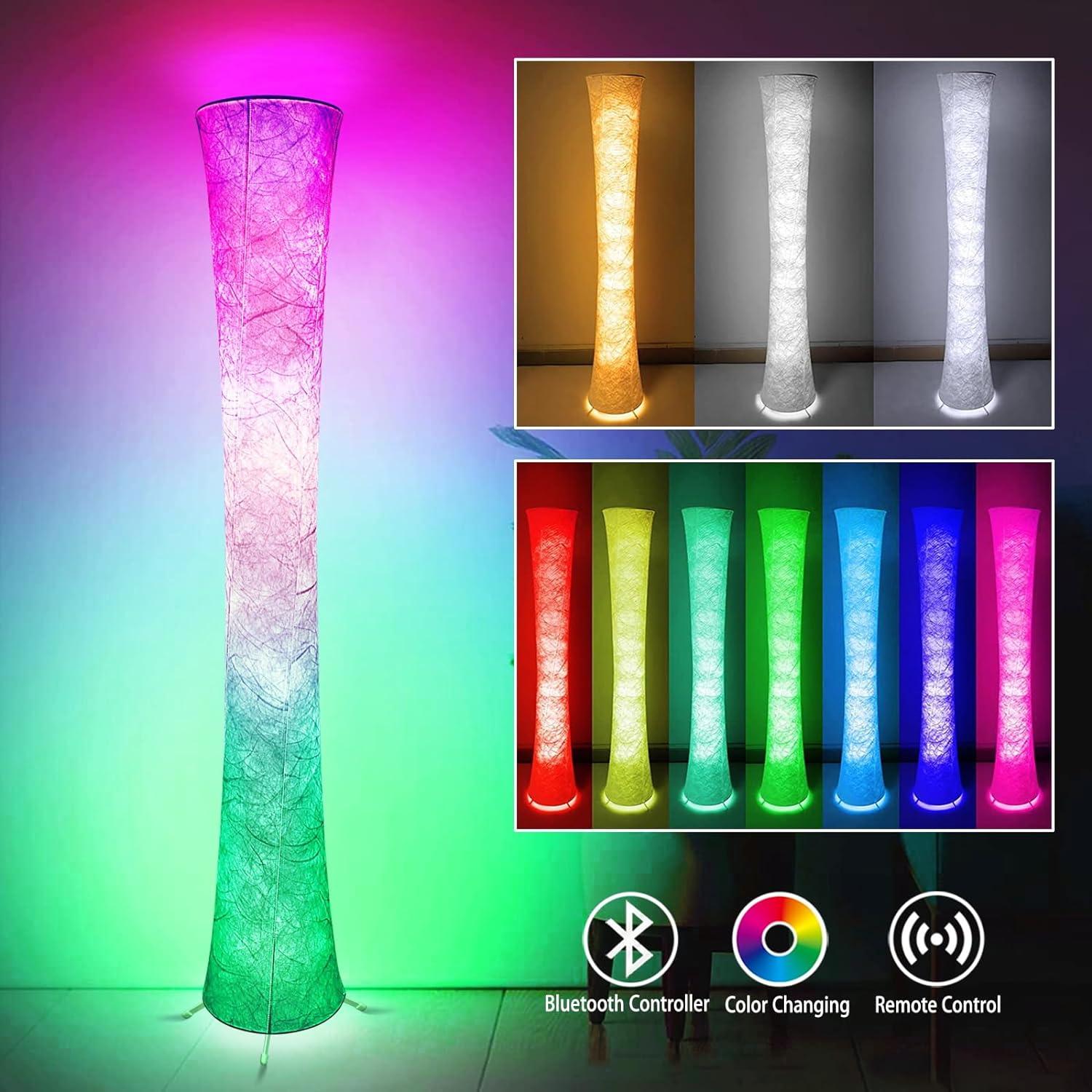 Lámpara de Pie Inteligente LED RGB 158 cm Yinghuochong