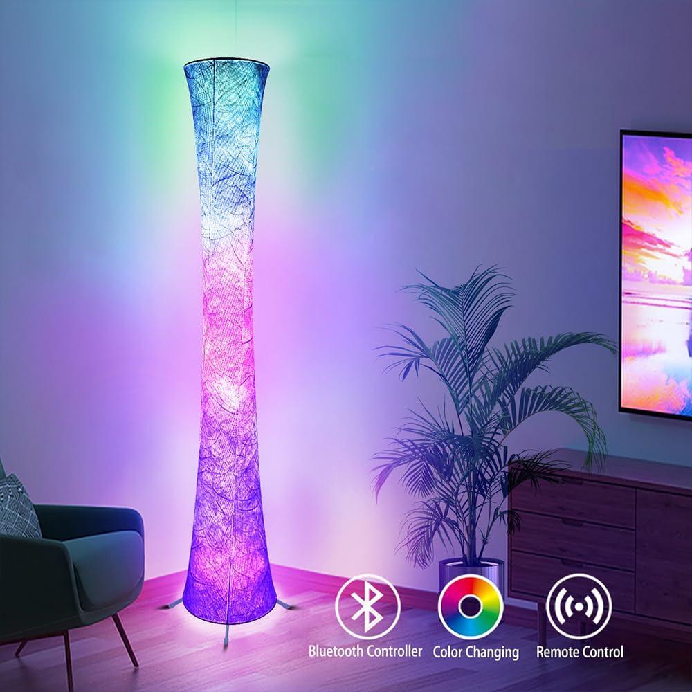 Lámpara de Pie Inteligente LED RGB 158 cm Yinghuochong