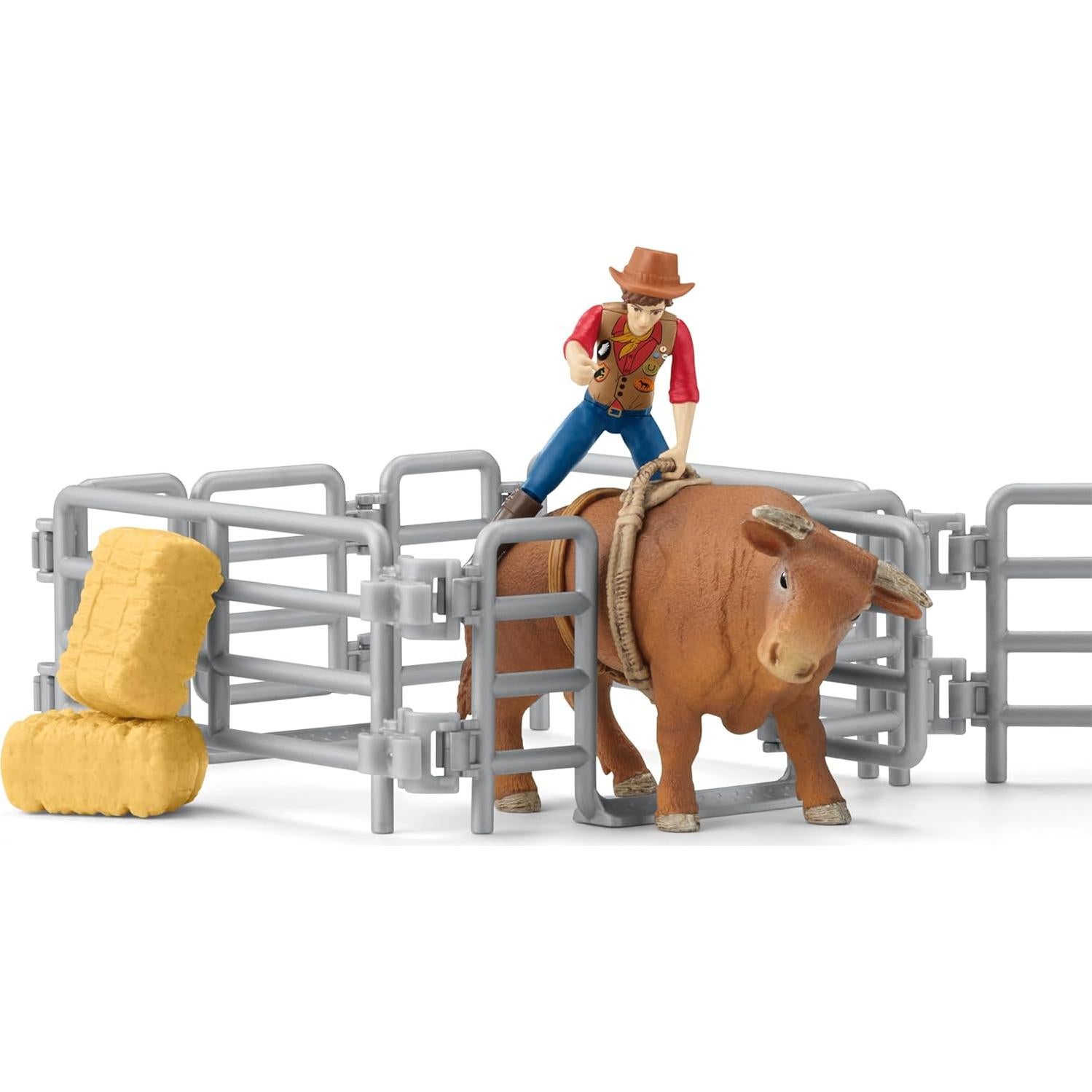 Juego de Rodeo Schleich 42 Piezas Vaquero y Vaquera