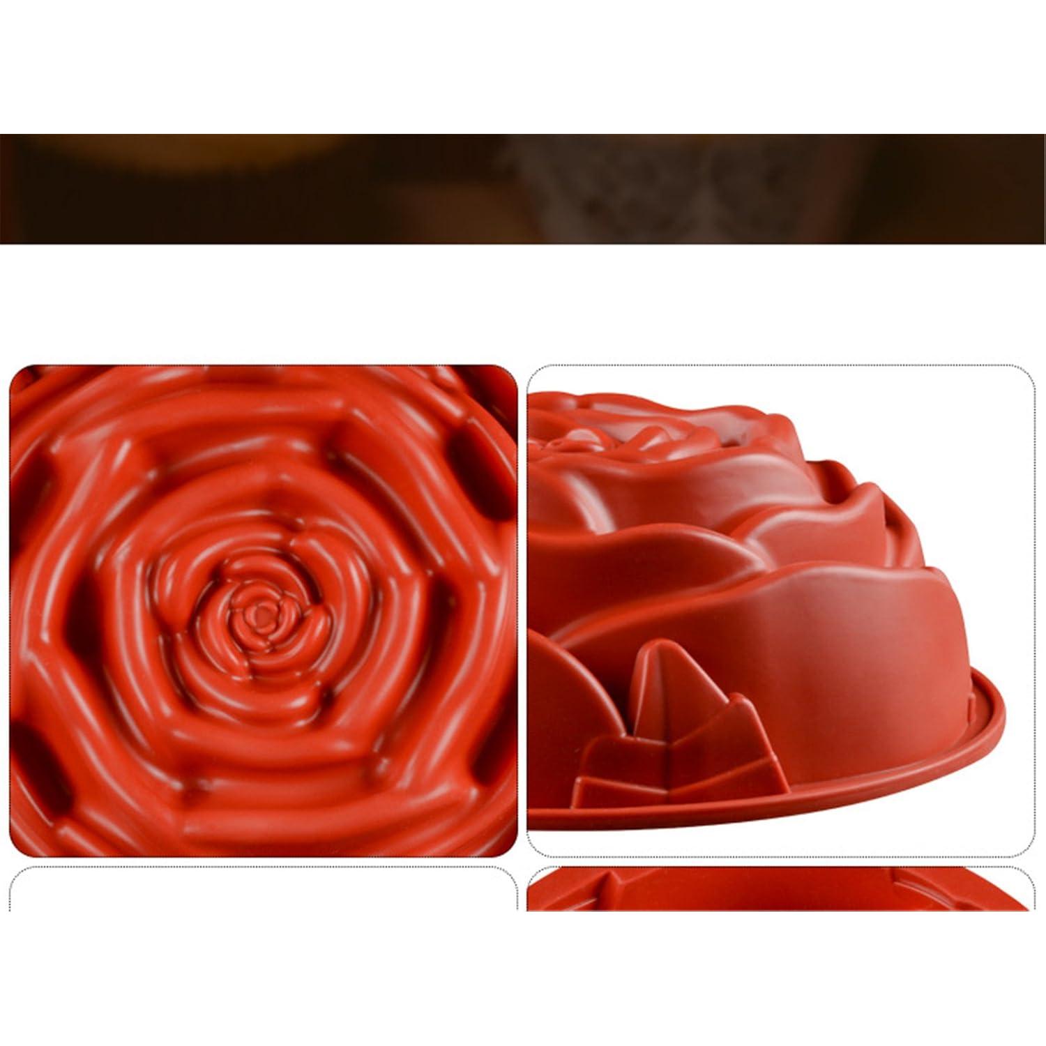 Molde de Silicona FantasyDay Rosa Grande 23.6 cm Antiadherente