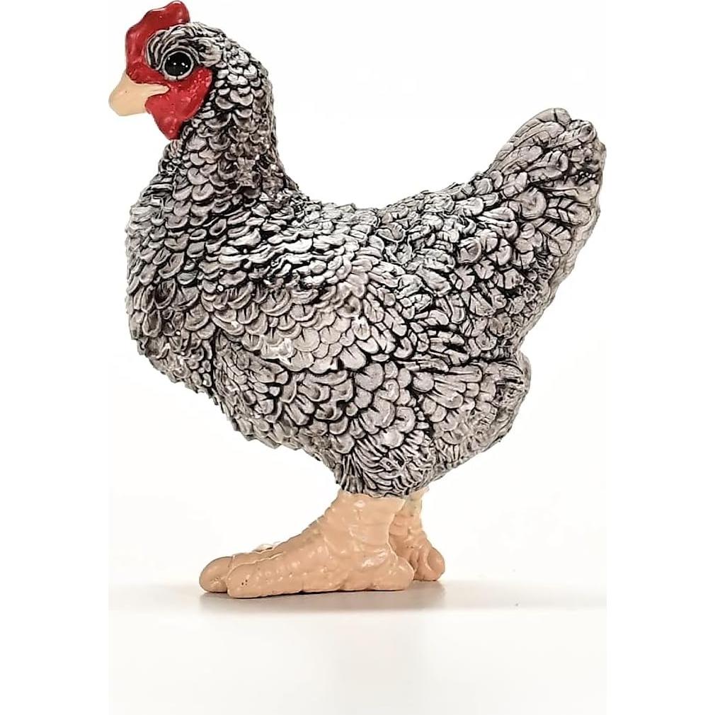 Figura de Pollo Plymouth Rock Schleich 10g para Niños 3+