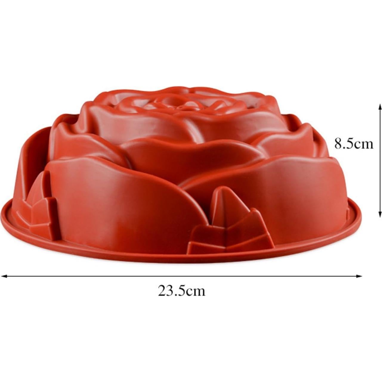 Molde de Silicona FantasyDay Rosa Grande 23.6 cm para Pasteles