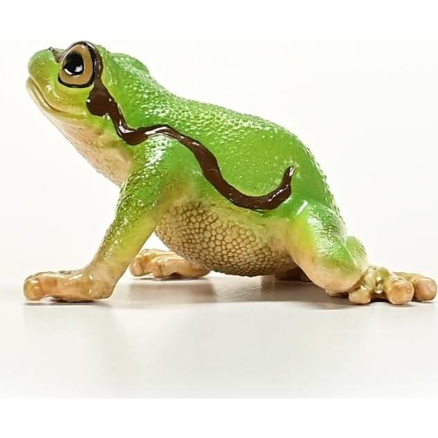 Wild Life - 3" European Tree Frog Toy Figurine. Realistic Hand-Painted Animal Toys for Boys and Girls. Durable Educational Wolf Figure for Imaginative Play. Kids and Toddlers Ages 3+ 14882